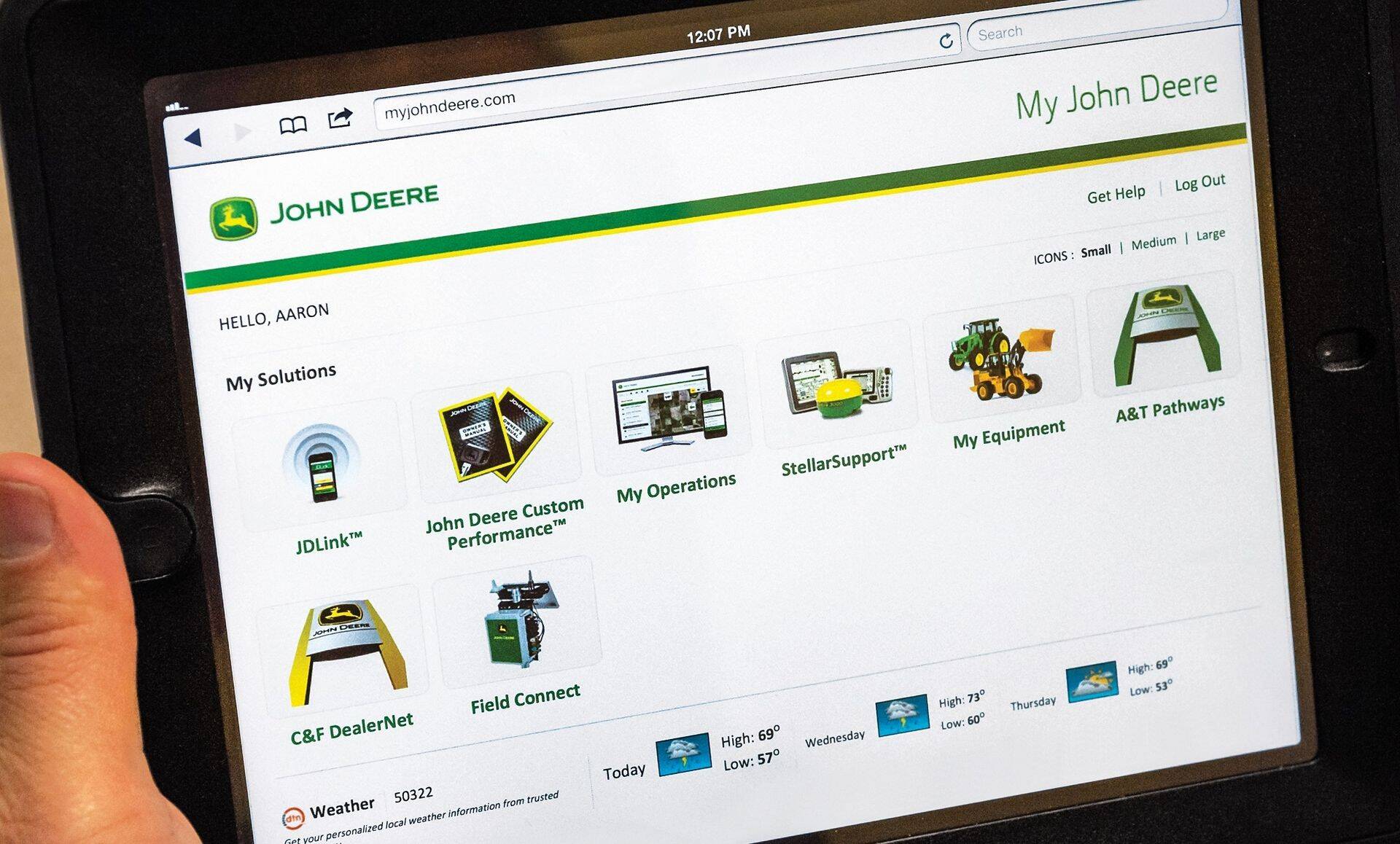 Üheks digitaalsete põllumajanduslahenduste eesrajajaks on enam kui 20 aastat olnud ka John Deere