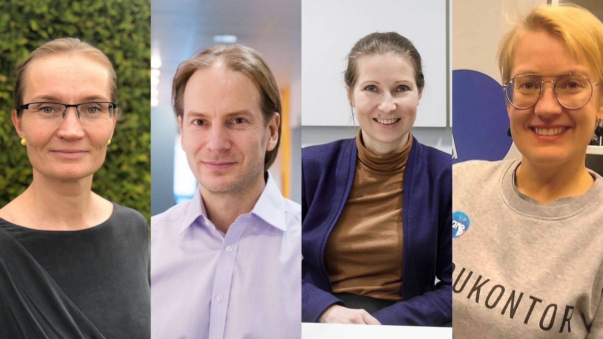 Maria Kütt, Heigo Kaldra, Kersti Vannas ja Kärt Kinnas.
