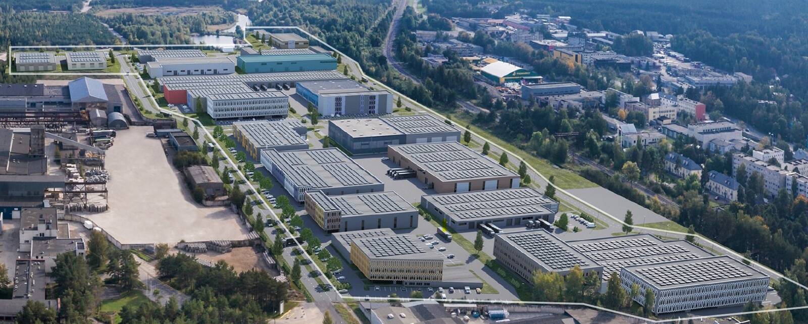 Silikaat Tehnopargi järgmise etapi esimene hoone peaks valmima 2027 aasta alguses.