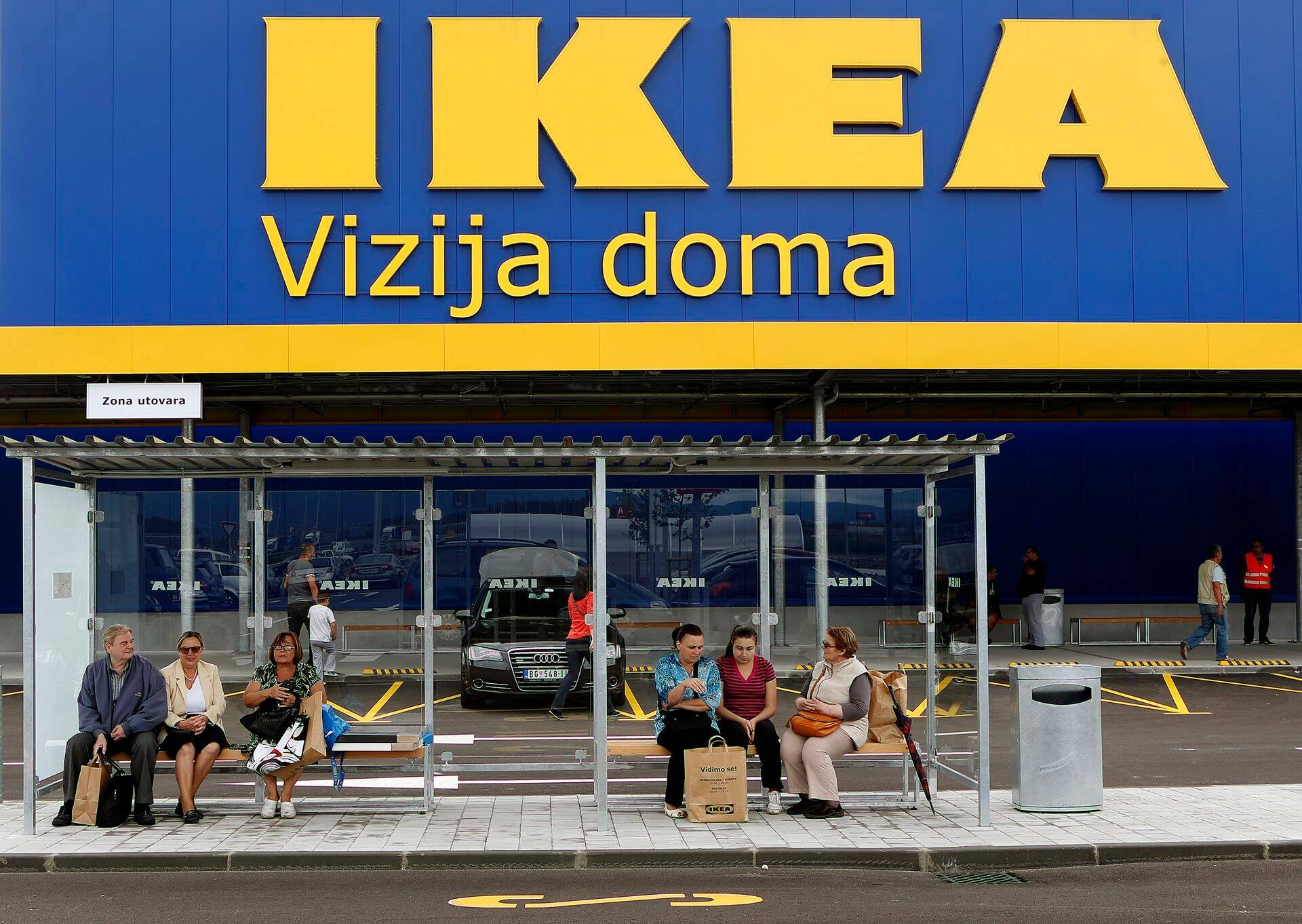 Ikea pood Horvaatias Zagrebi lähistel