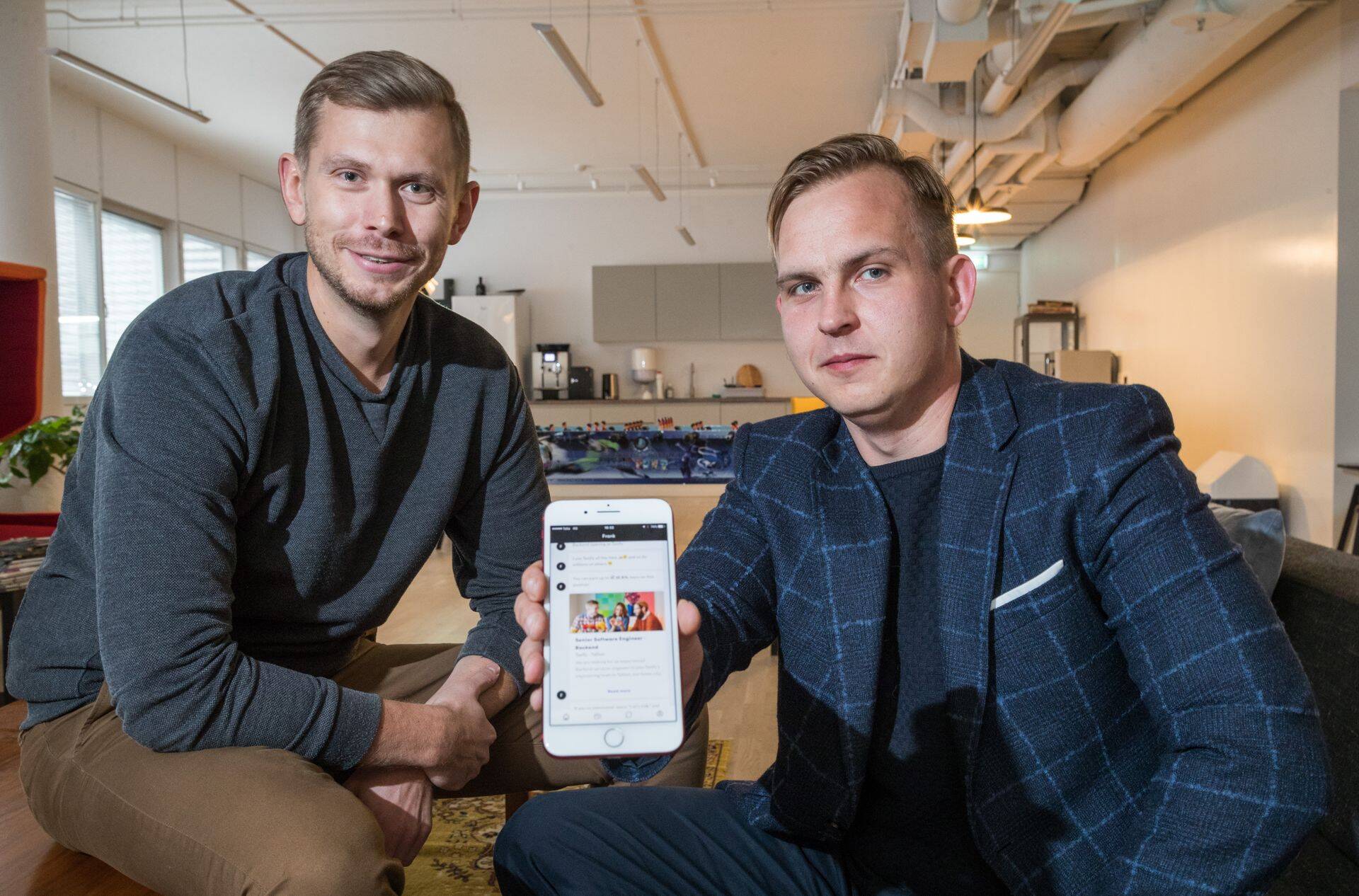 Каарел Хольм и Антон Нарусберг, создатели MeetFrank