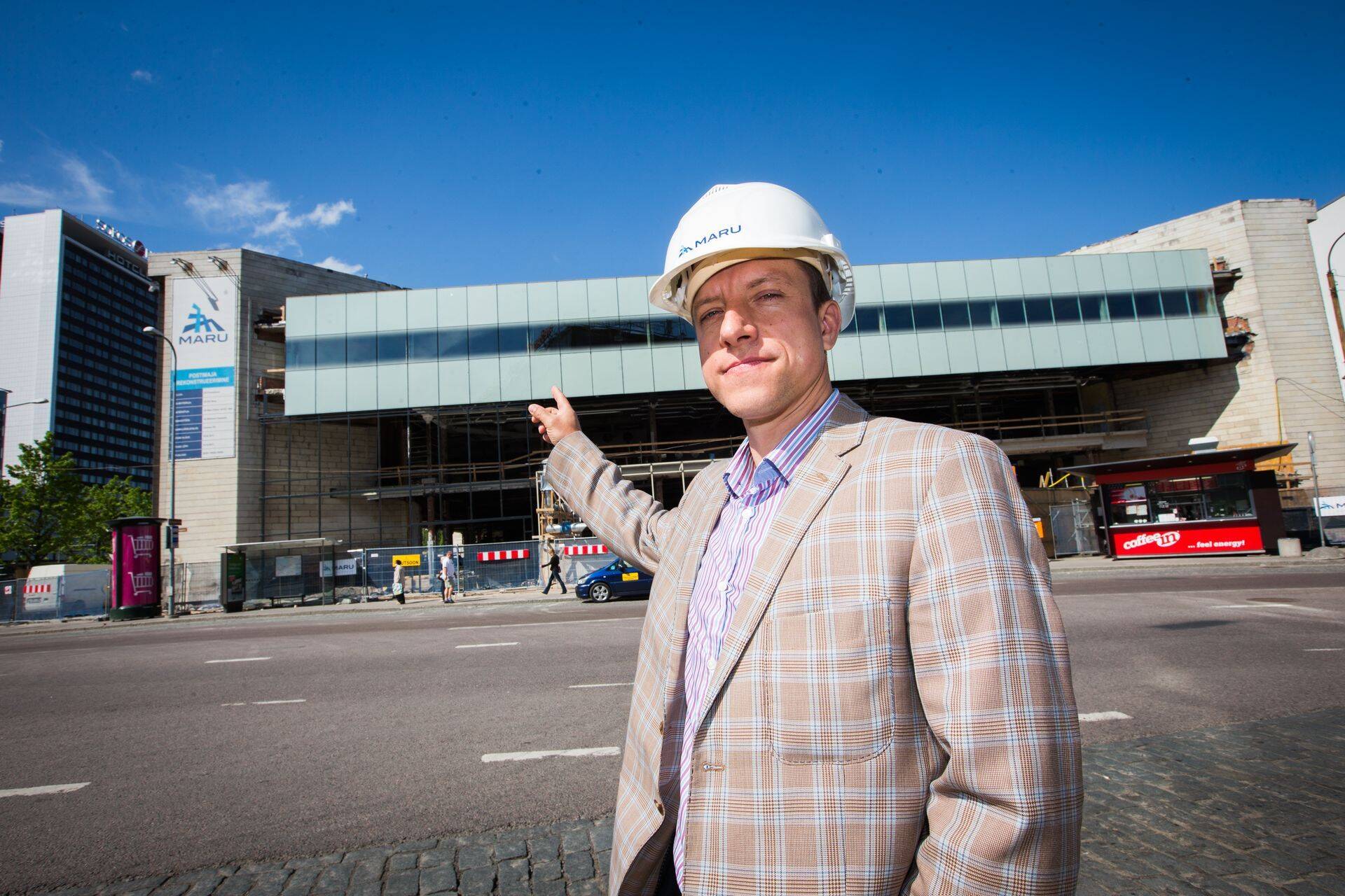 Maru Ehituse juhatuse esimees Tõnu Kull.