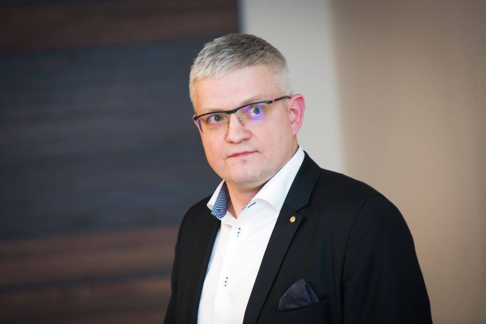 30. juubelit tähistava ettevõtte Jungent Baltikumi juht Mart Liibert.