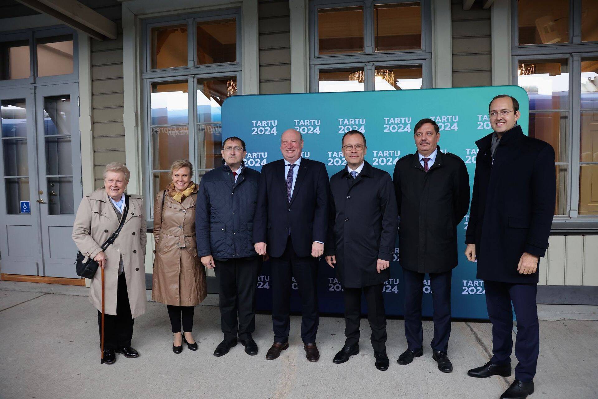 Euroopa Rangi saabumise puhul Tartus tehtud grupipilt.