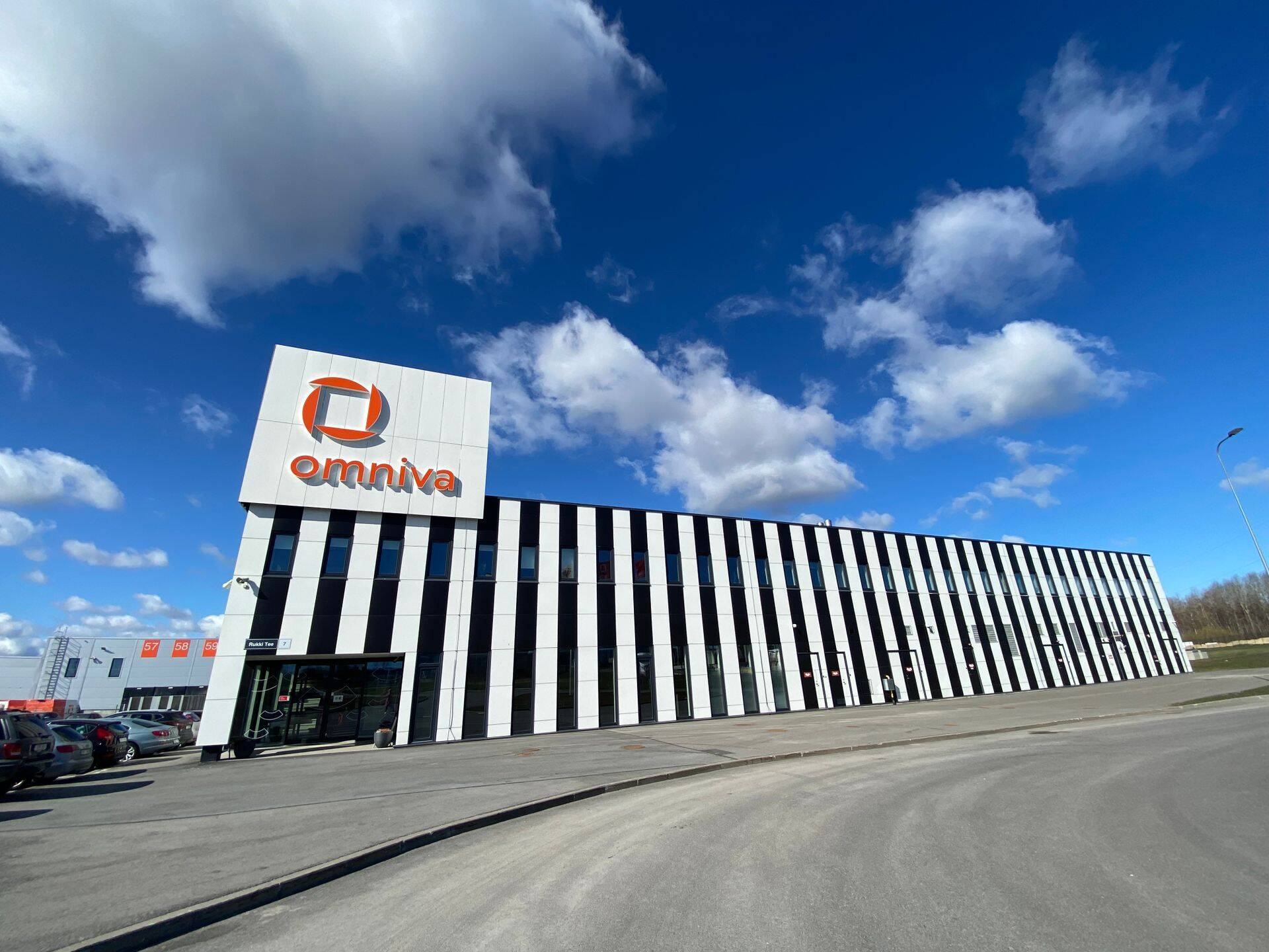 Omniva logistikakeskus Rae vallas Rukki teel.