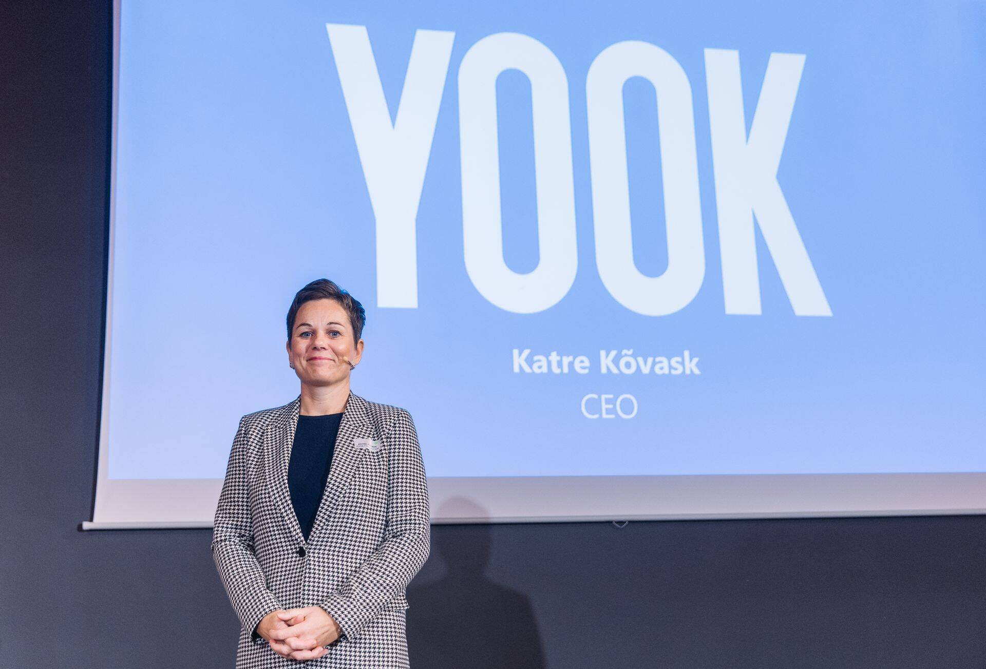 YOOK Productioni juhatuse liige Katre Kõvask.