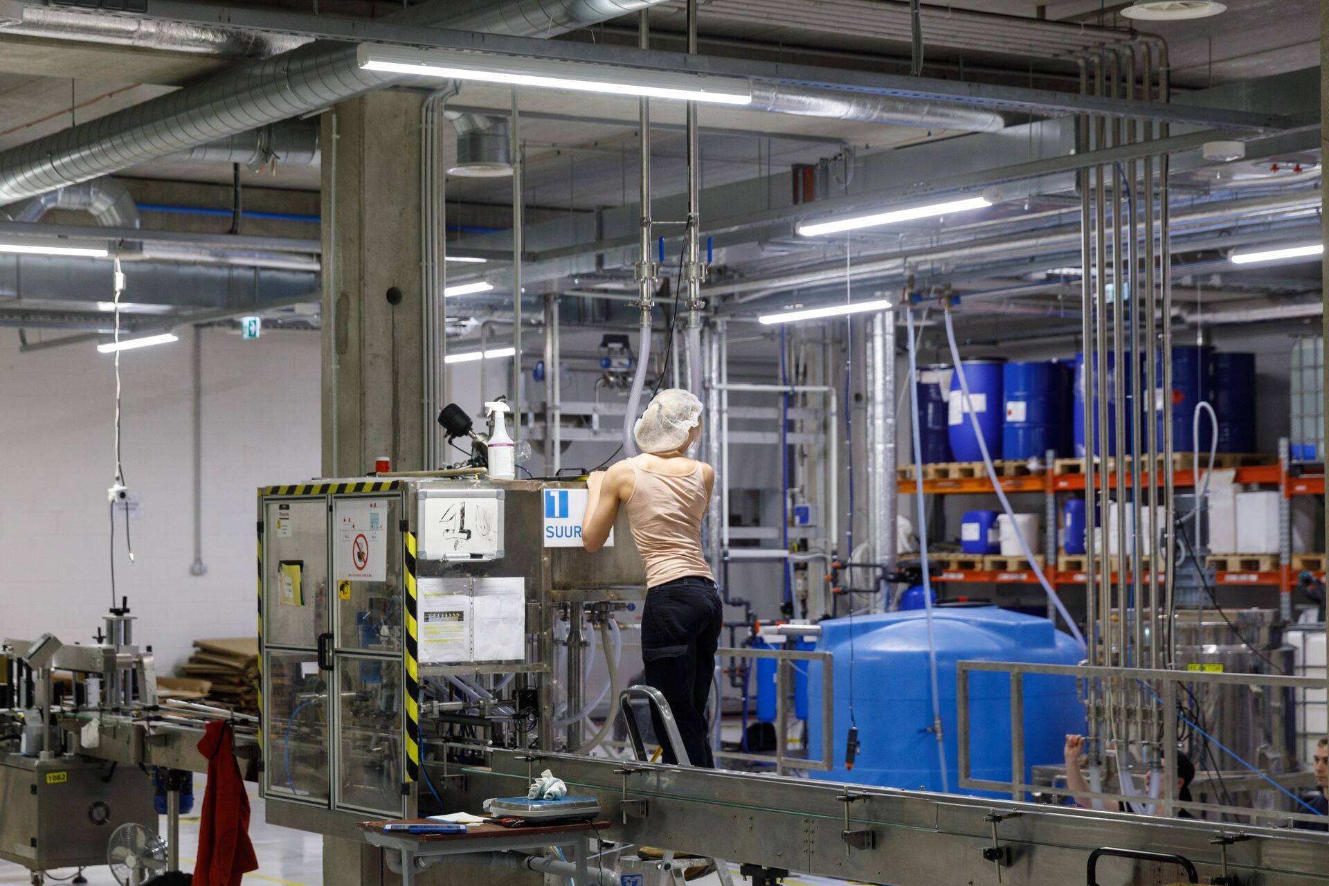 Chemi-Pharmi tootmine Tänassilma tööstuspargis.