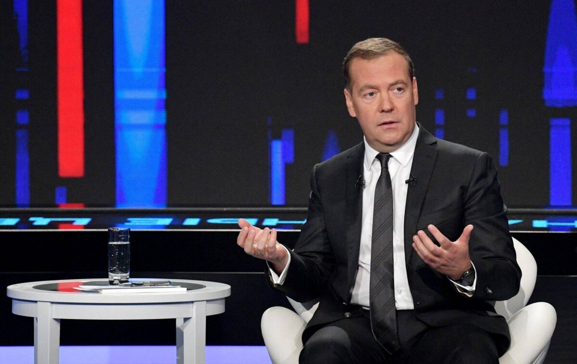 Премьер-министр России Дмитрий Медведев