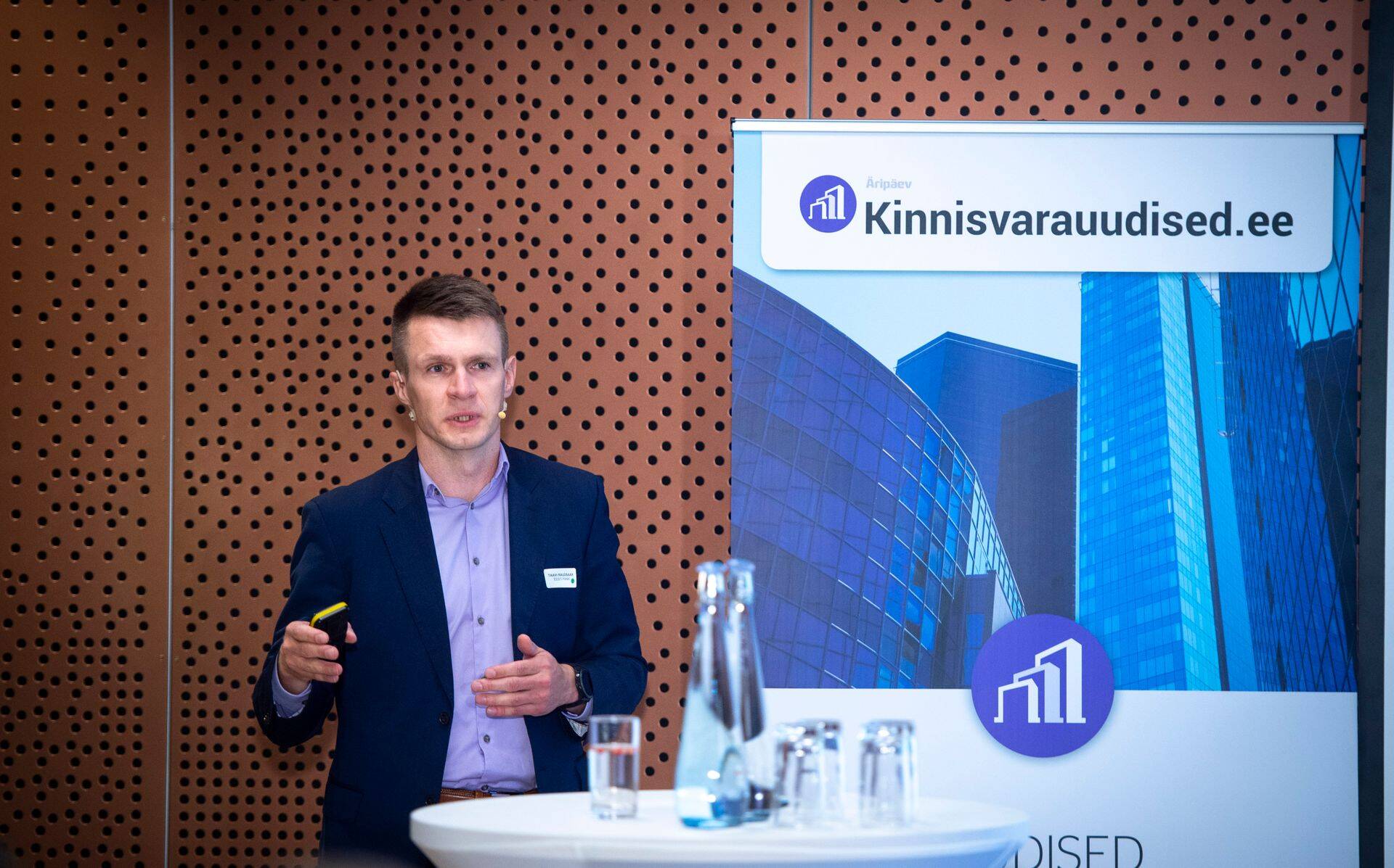 Eesti Panga ökonomist Taavi Raudsaar usub, et nõudlus kinnisvara järele püsib lähiajal tugev. Foto: Marko Mumm.