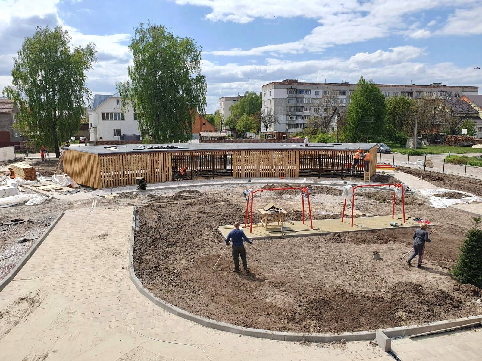 Eesti puitmajatootja Harmeti ehitas 2023. aastal Ukrainas lasteaia valmis vähem kui kuue kuuga.