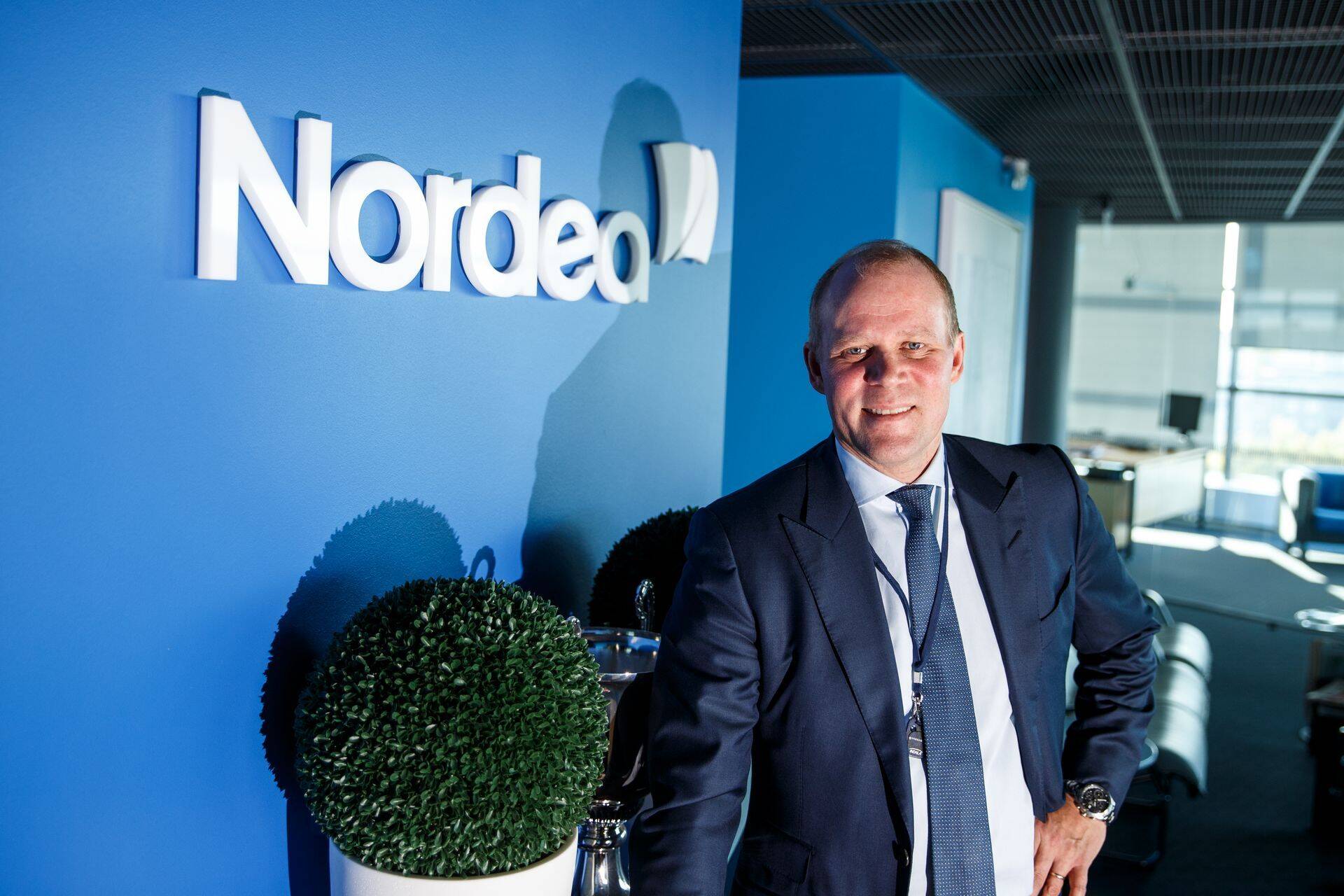 Nordea Eesti juht Petri Nikkilä lubab uue tugikeskusega huvitavaid arenguid Eesti tööturule.