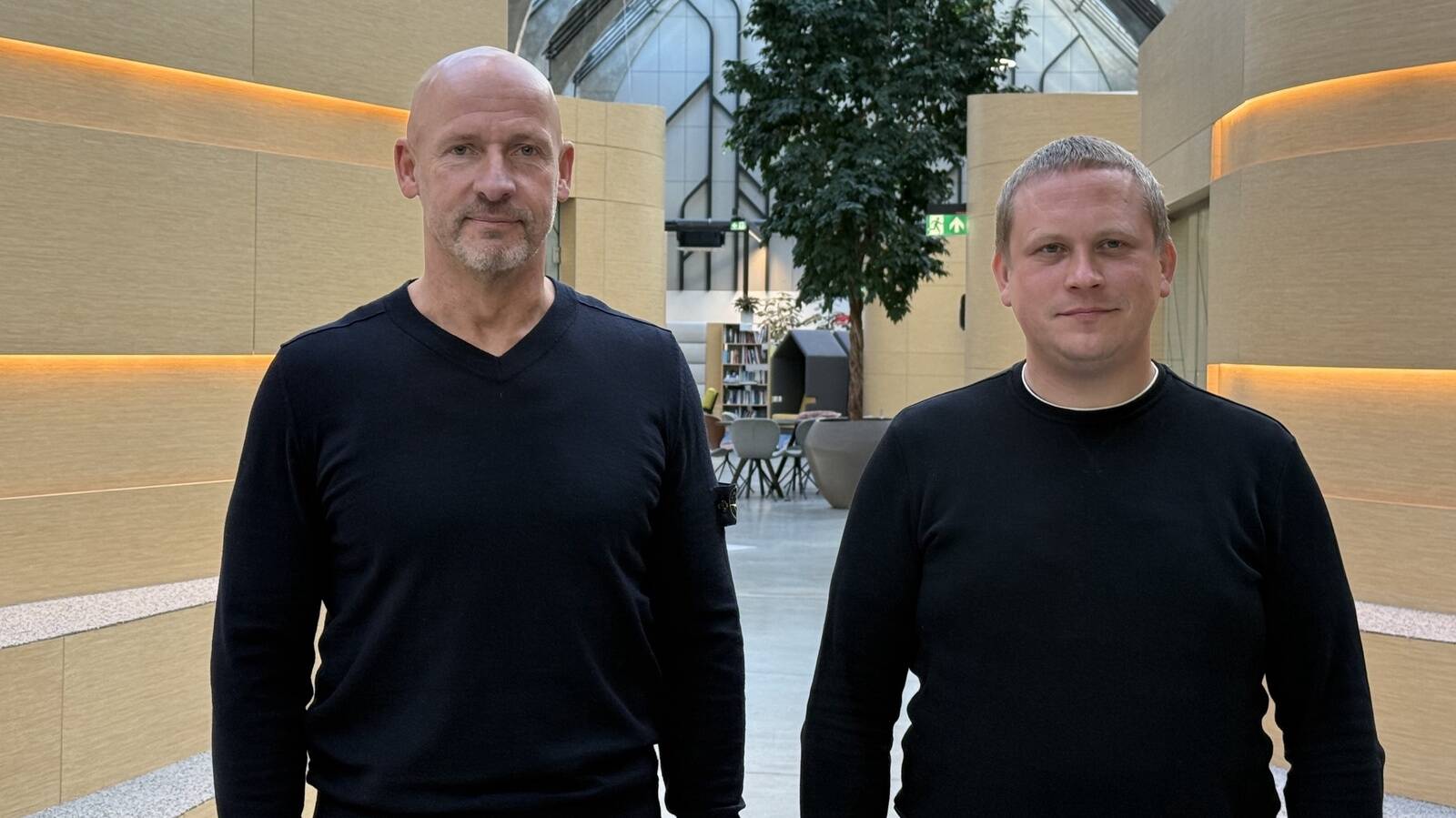 Teekaardid annavad ettevõtjatele kindlustunde ja näitavad riigile, kuidas erasektor on valmis eesmärkide täitmisse panustama, ütlevad Rohetiigri liikmed Andres Veske (vasakul) ja Kersten Kattai.