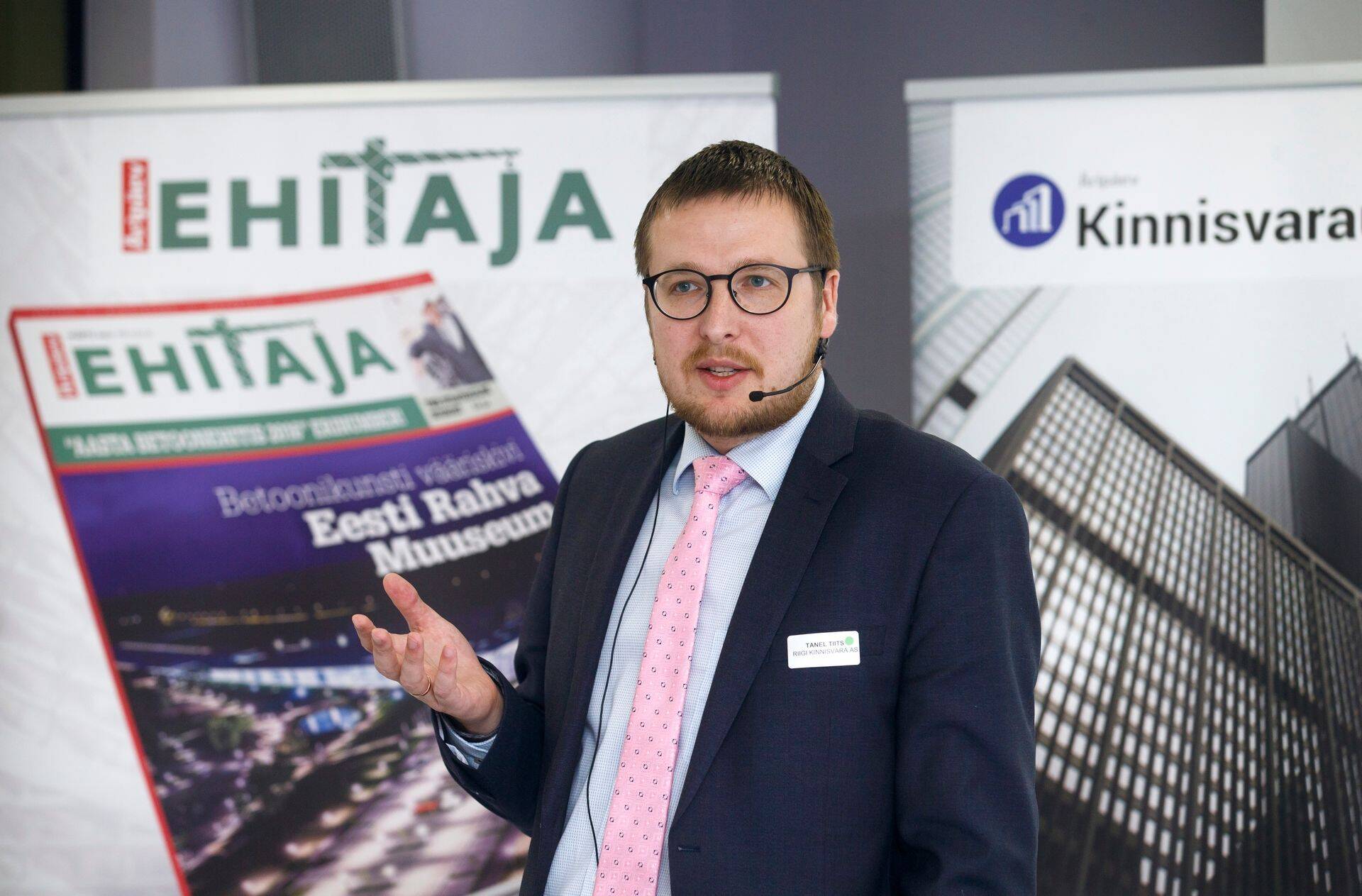 Tanel Tiits konverentsil Ärikinnisvara haldus 2017.