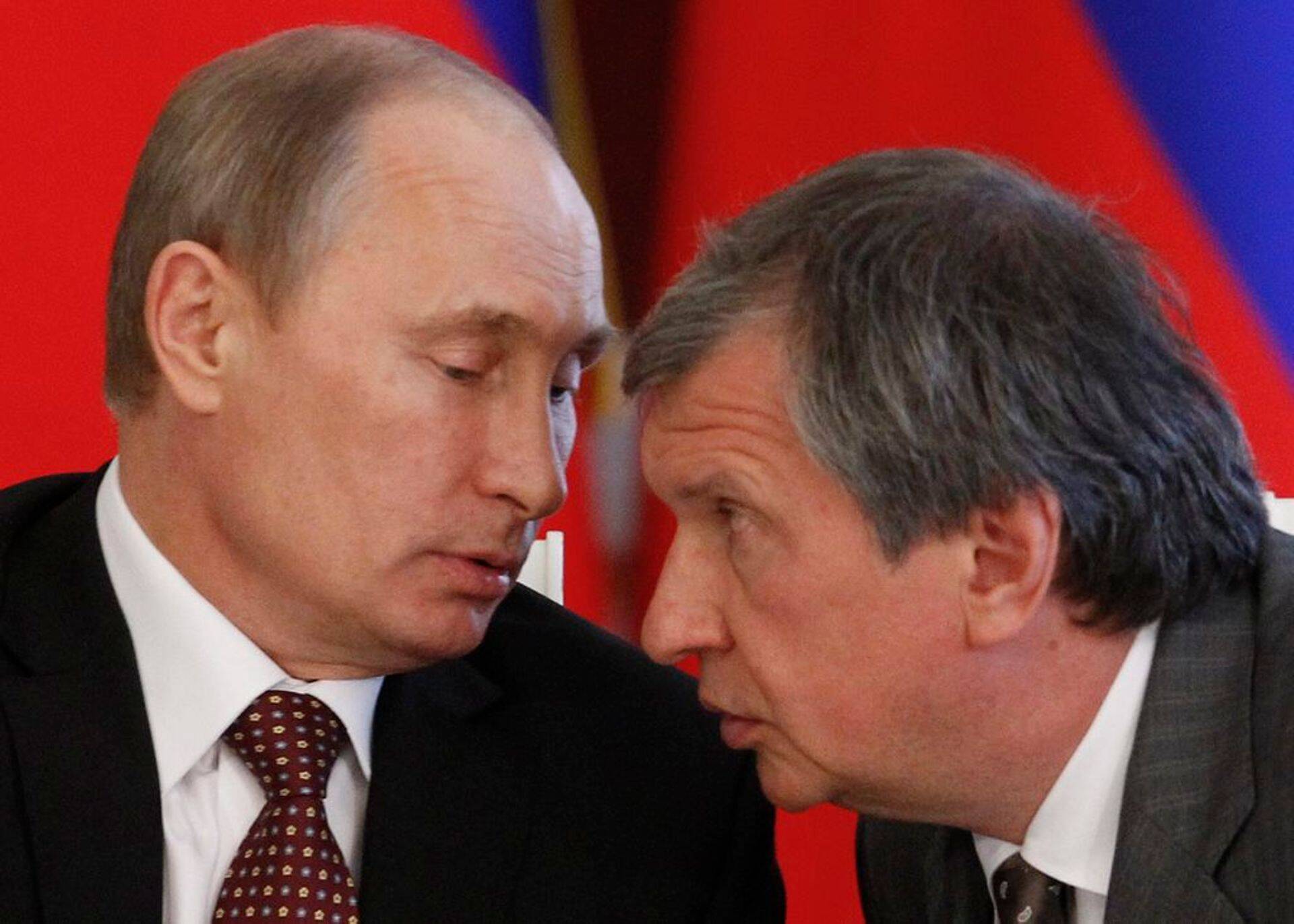 Venemaa president Vladimir Putin ja Rosnefti pealik Igor Setšin on lähedased kaasvõitlejad.
