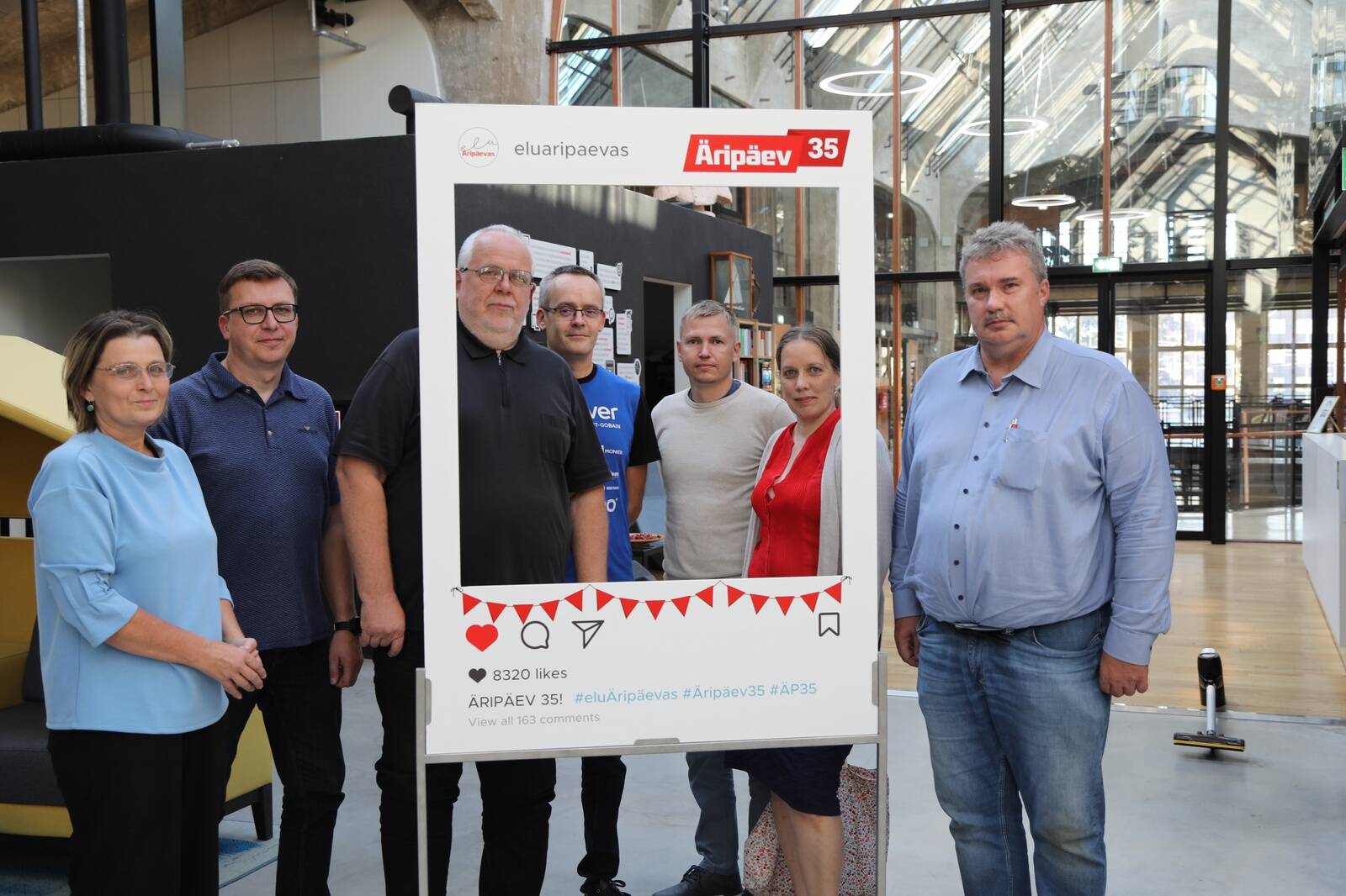 “Aasta katus 2024” žürii sai kokku tänavu Äripäevas. Foto: Veronika Pozdniakova.