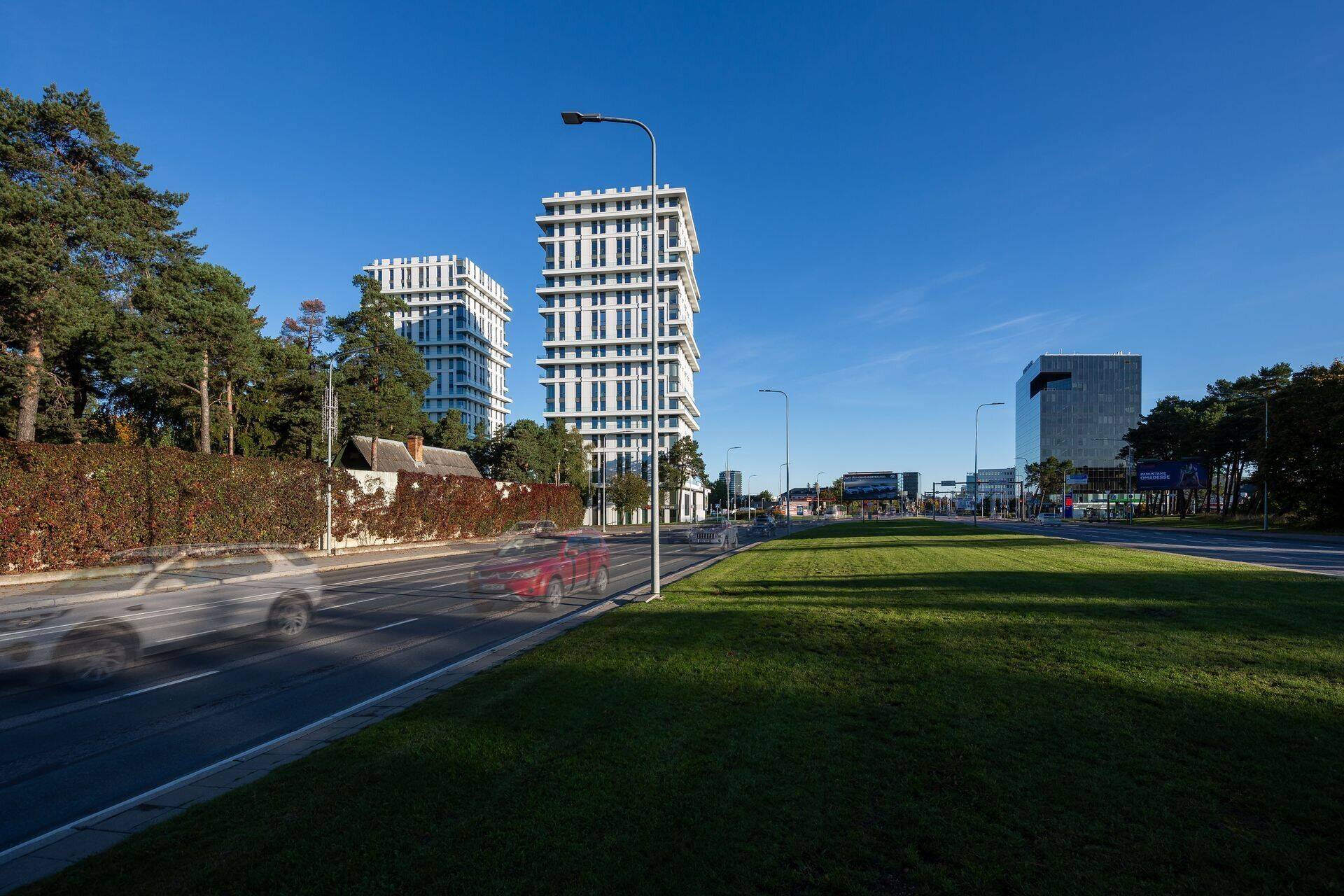 Aasta betoonehitis 2022 – Tallinnas asuvad Järve tornid (Foto: Eesti Betooniühing / Inomine).