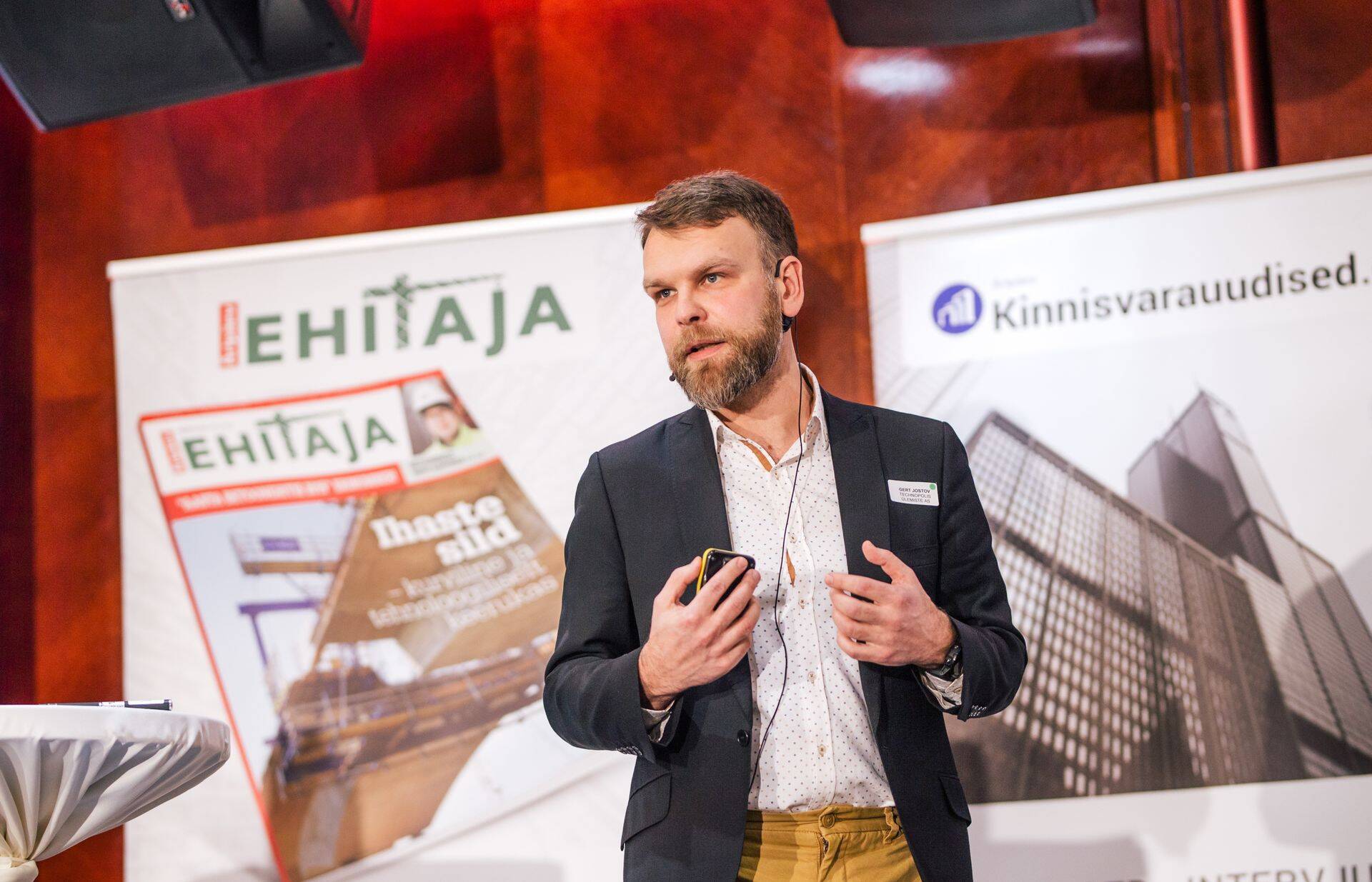 Technopolis Ülemiste juhatuse esimees Gert Jostov.