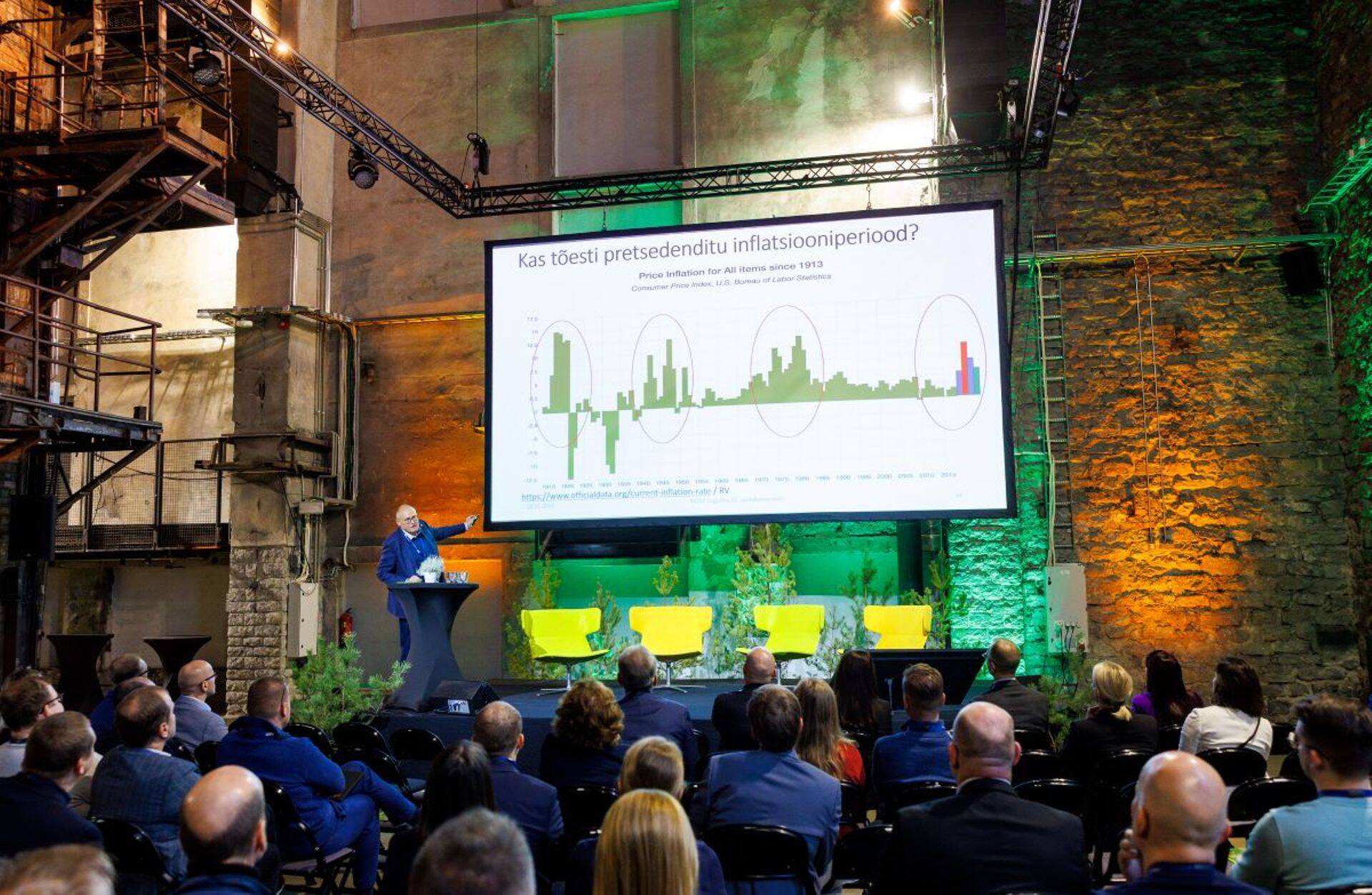 Konverentsi moderaator Raivo Vare tegi alustuseks põhjaliku ülevaate maailma majanduses ja logistikasektoris toimuvast.