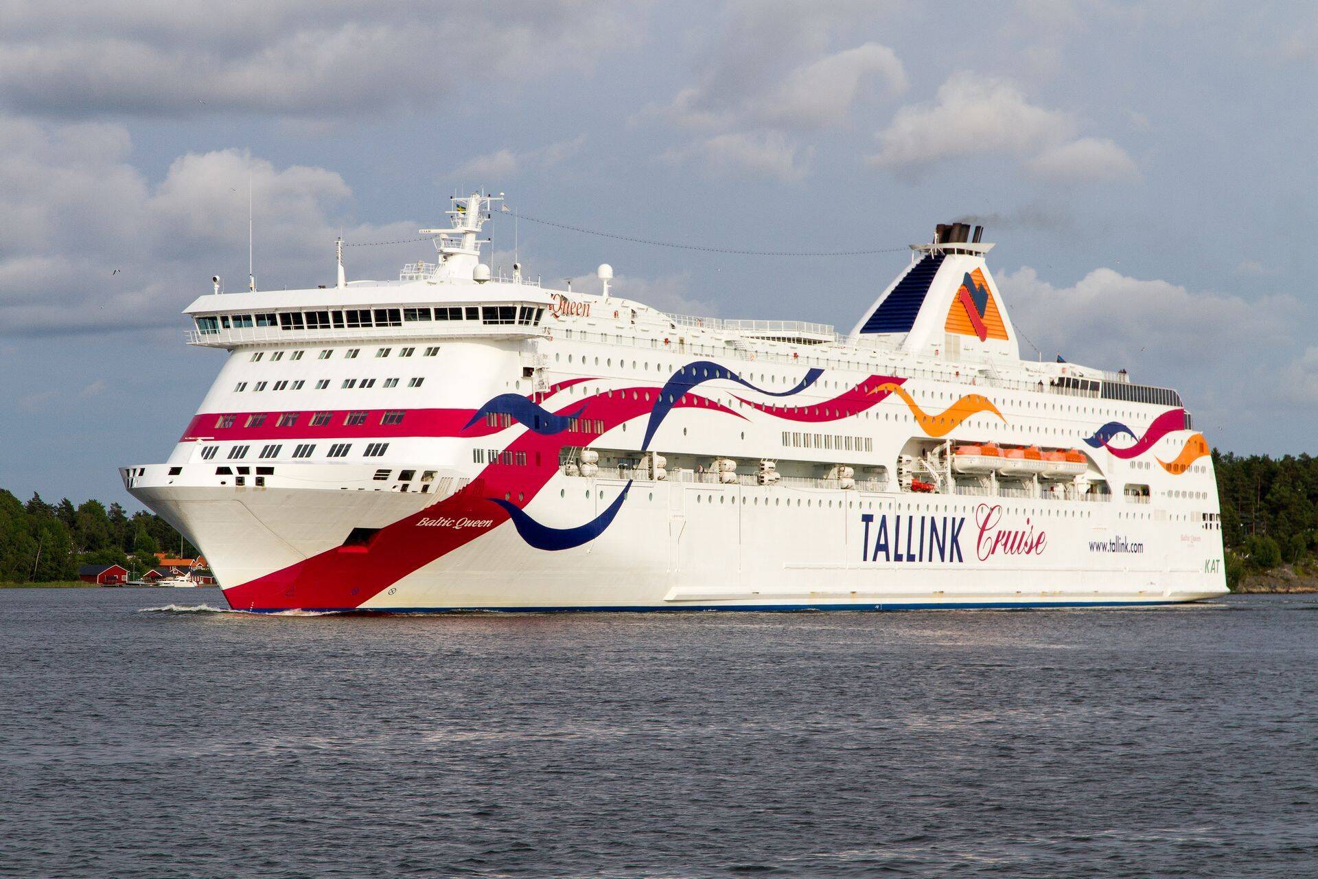 Tallinki laev Baltic Queen.