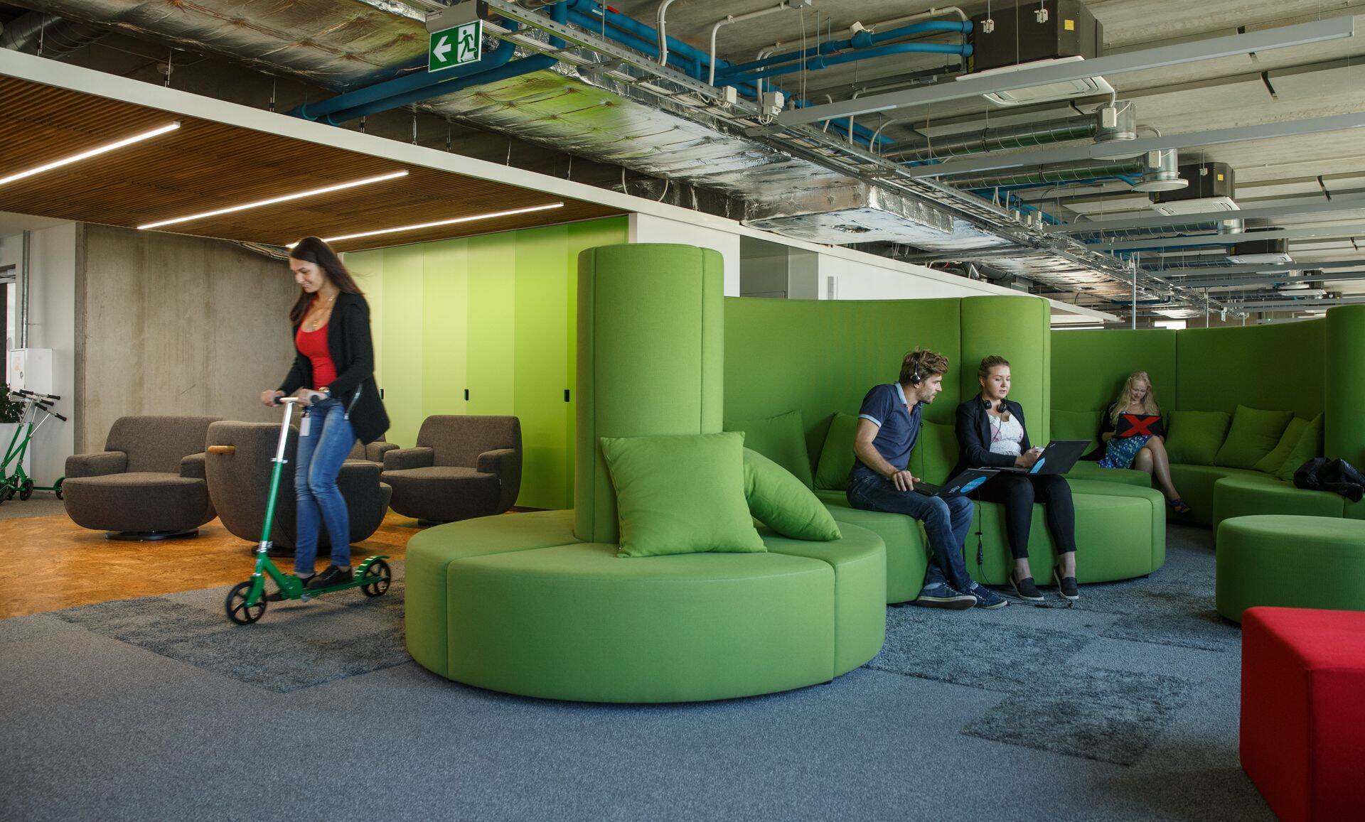Transferwise´i kontor.