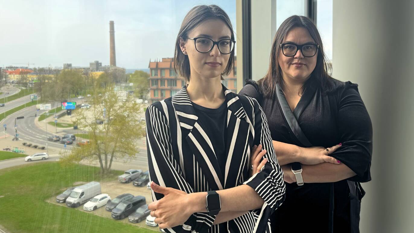 Ellex Raidla advokaat Marion Müürsepp (vasakul) ja FinTech valdkonna juht Anneli Krunks.