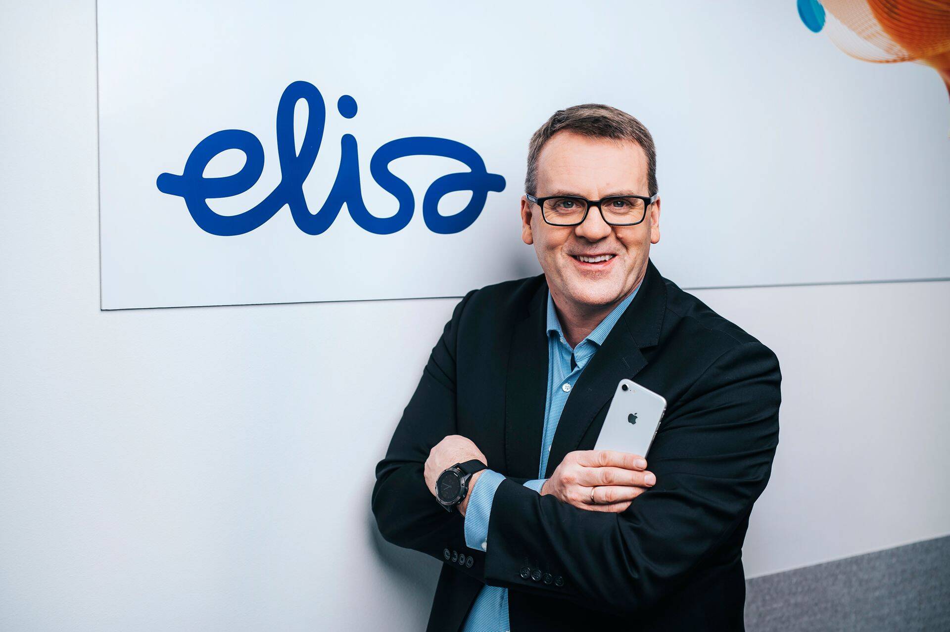 Elisa ärikliendiüksuse juht ja juhatuse liige Margus Vaino.