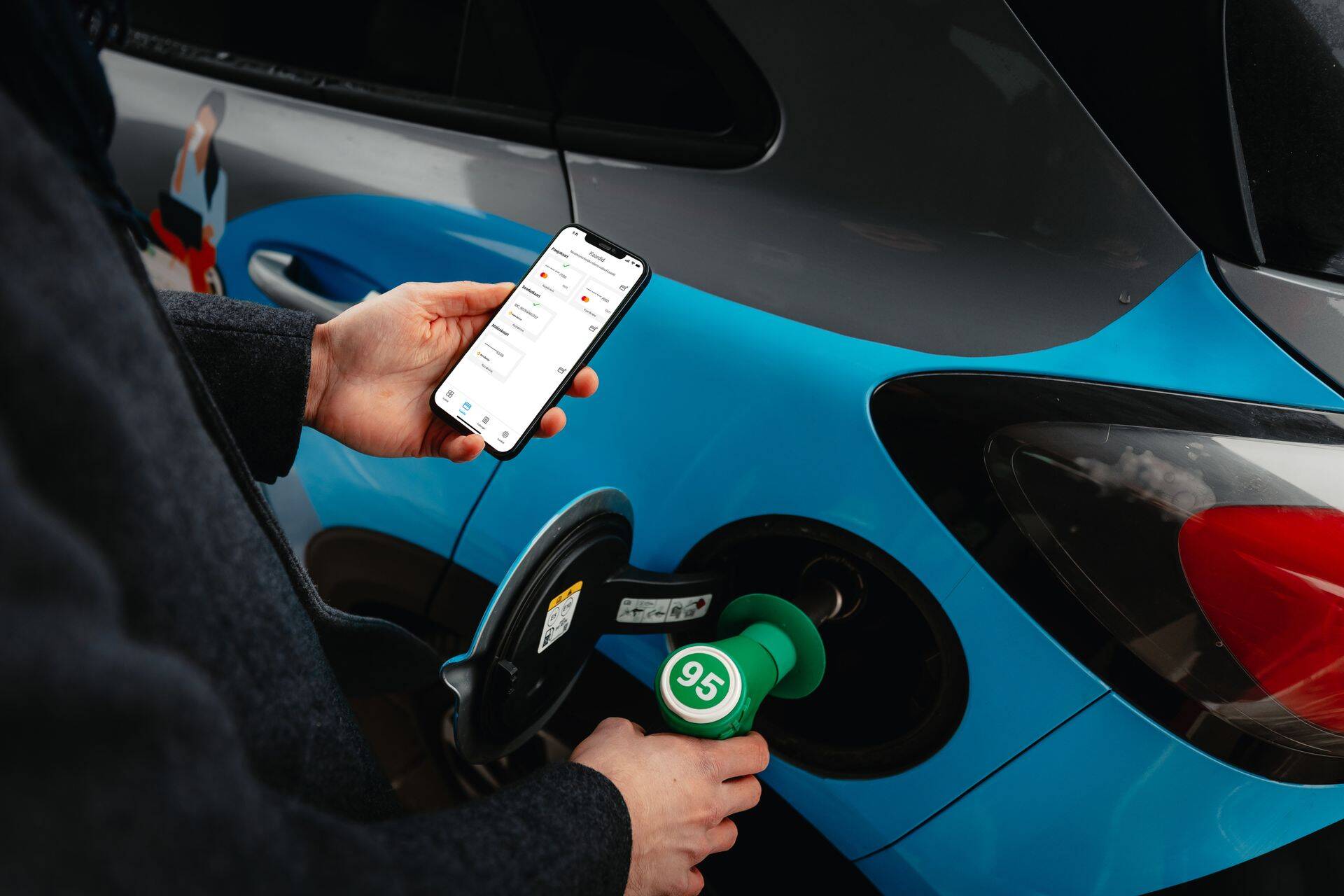 Cloudicsi mobiilirakendusega on võimalik tankida enam kui 170 tanklas üle Eesti.