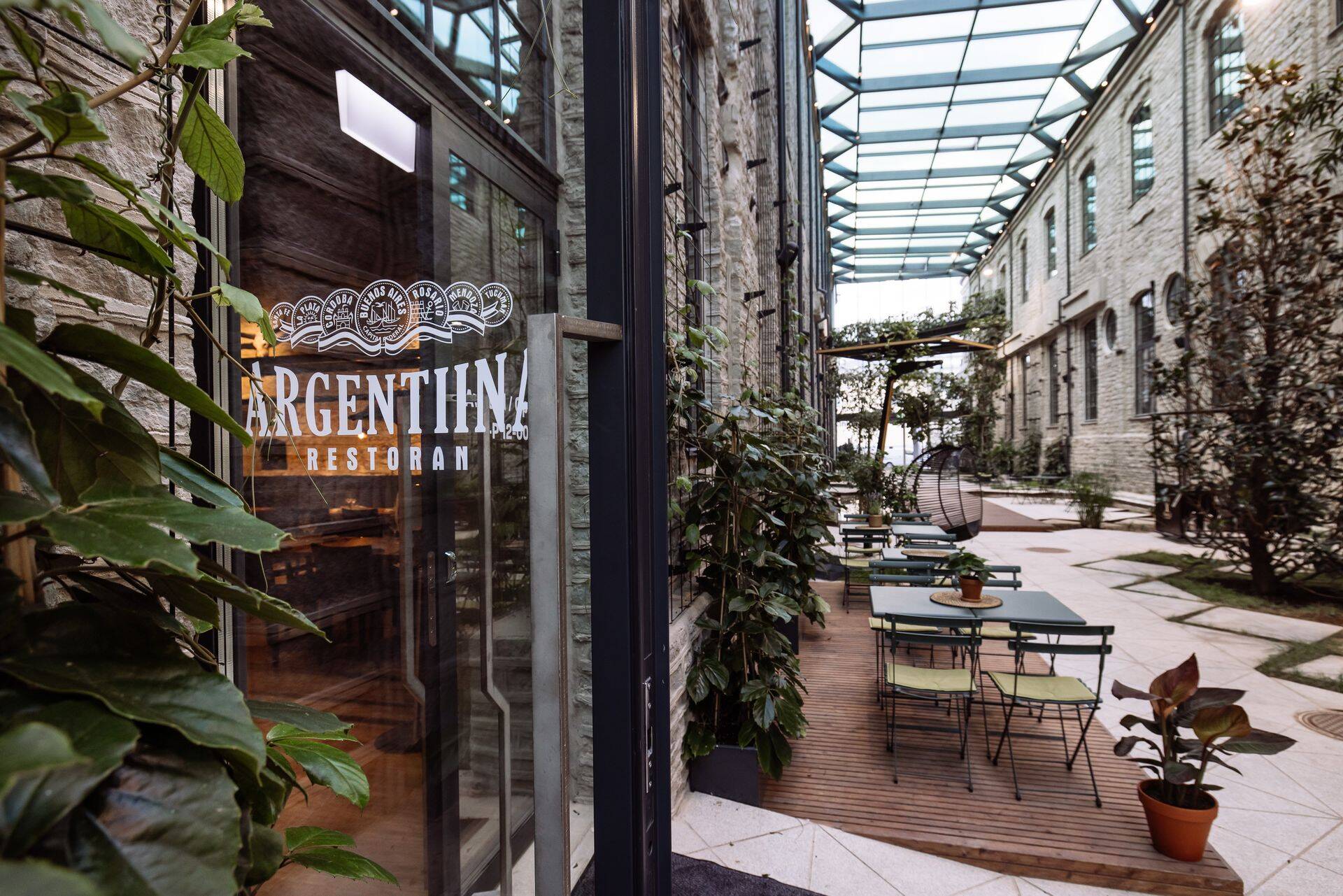 Argentiina restoran Fahle Pargi galeriitänaval