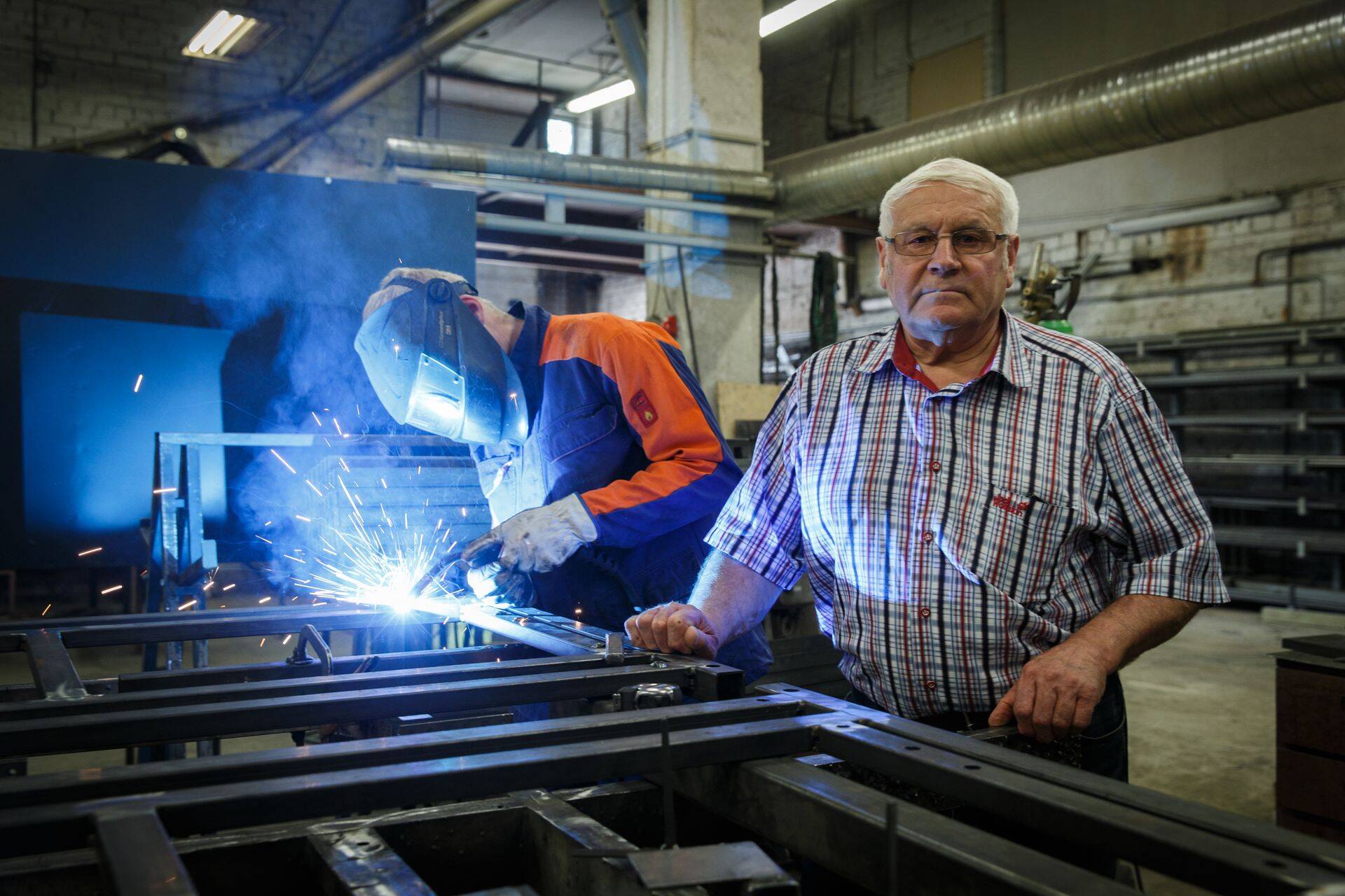 OÜ Kaiu EKO Metall 71aastane tegevjuht Olavi Kold unistas neli aastat tagasi pensionile minekust, aga pole veel õnnestunud.