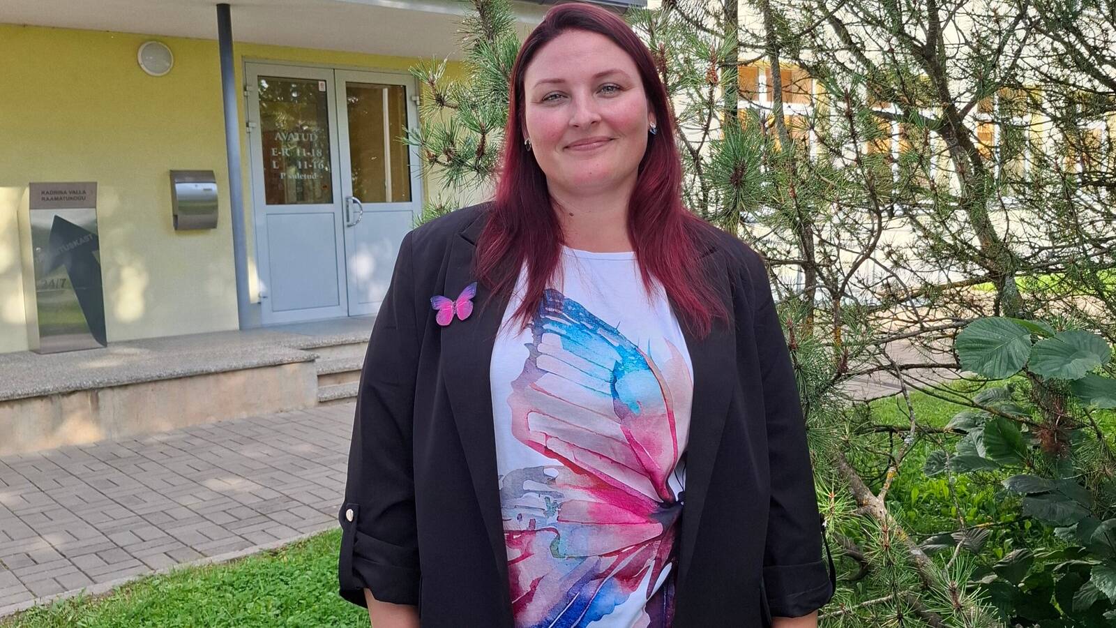 Kadrina valla raamatukogu uus direktor Gerda Ansi.