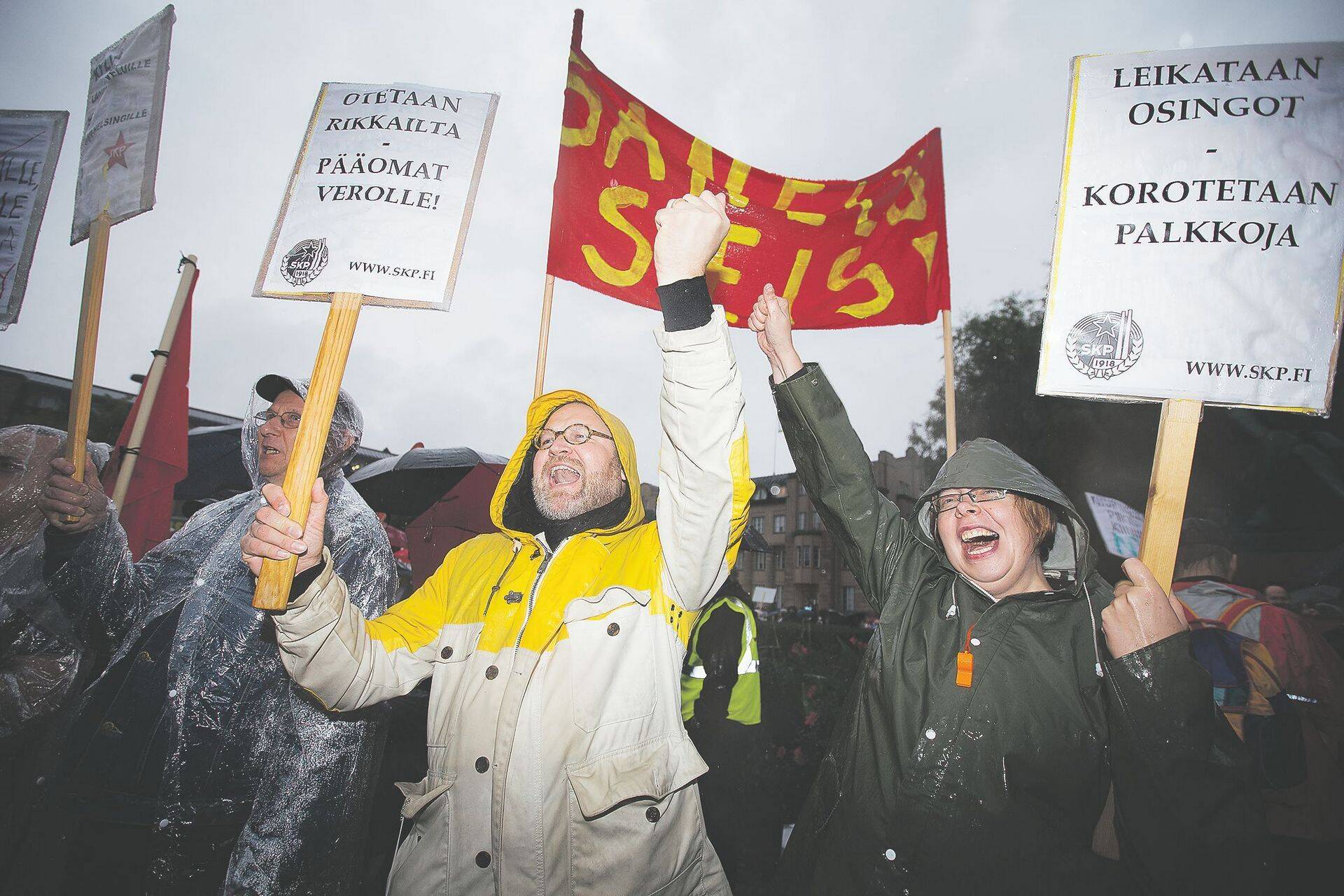 Streik Helsingis 2015. aasta septembris