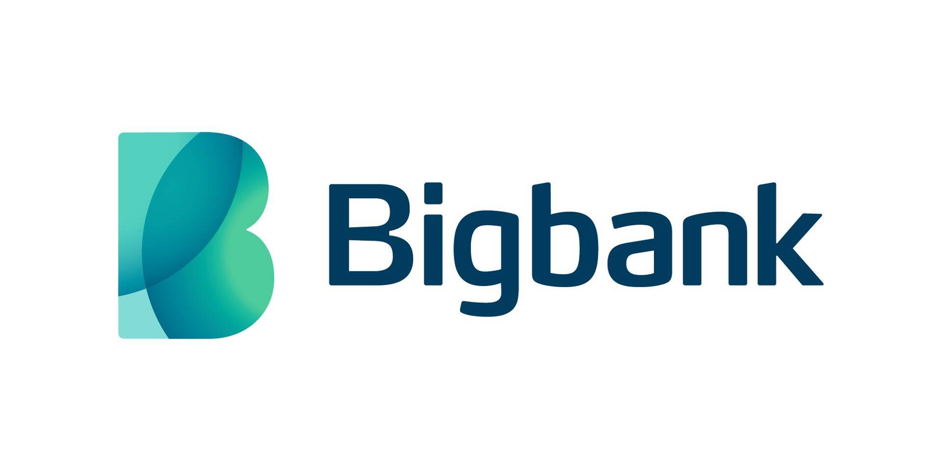Новый логотип Bigbank, созданный рекламным агентством UTOOPIA