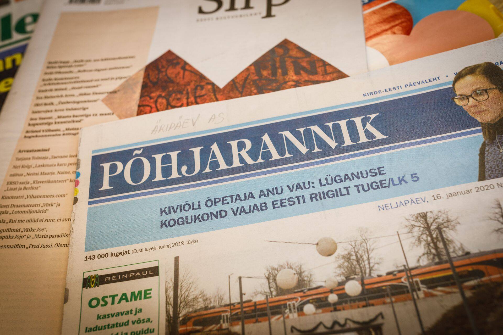 Jõhvi trükikoja sulgemise tõttu kasutab Põhjarannik nüüd rahvani jõudmiseks Printalli trükikoda Tallinnas.