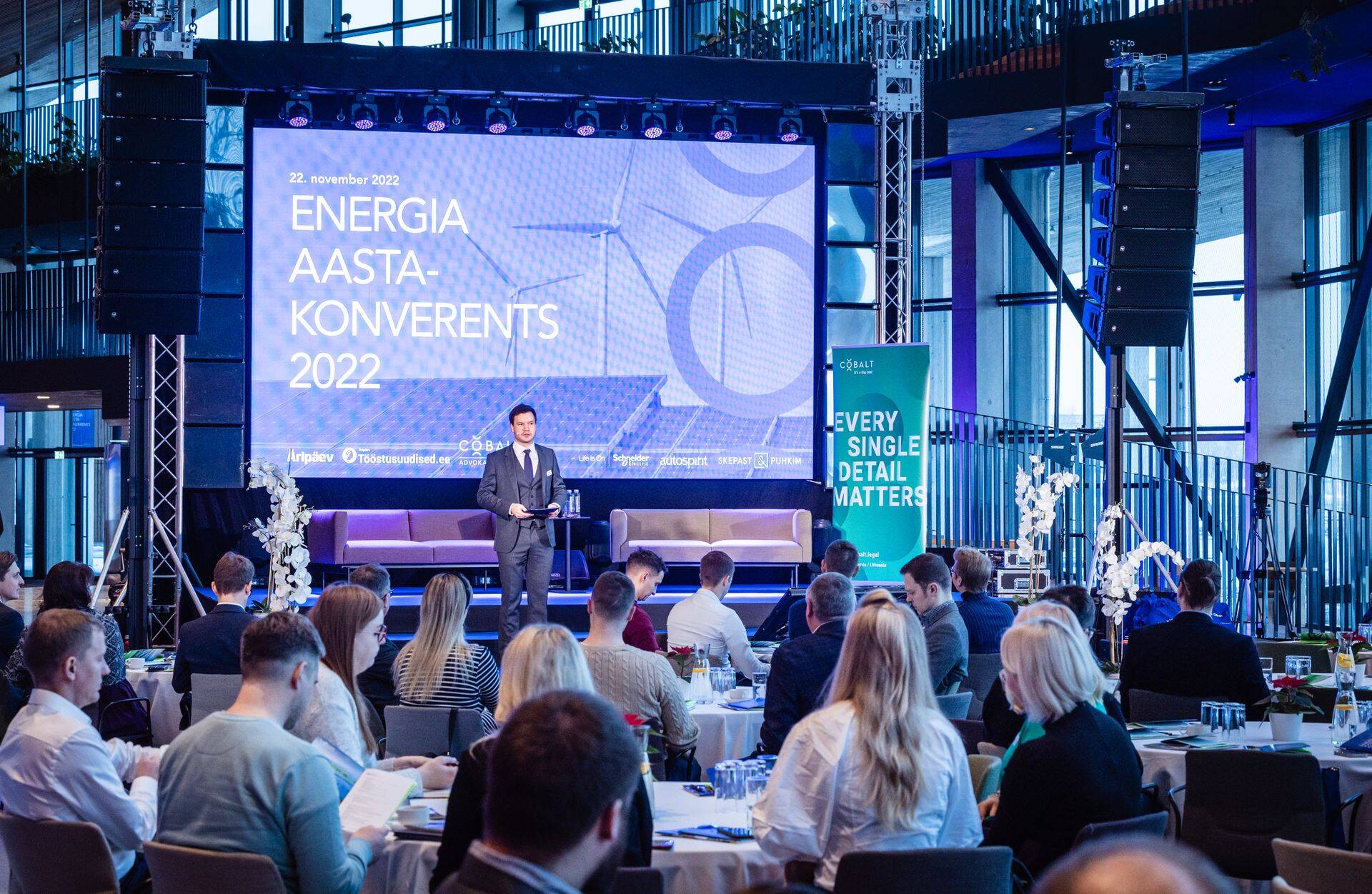 Energia Aastakonverents 2022 toimus Tallinna Sadama kruiisiterminalis.