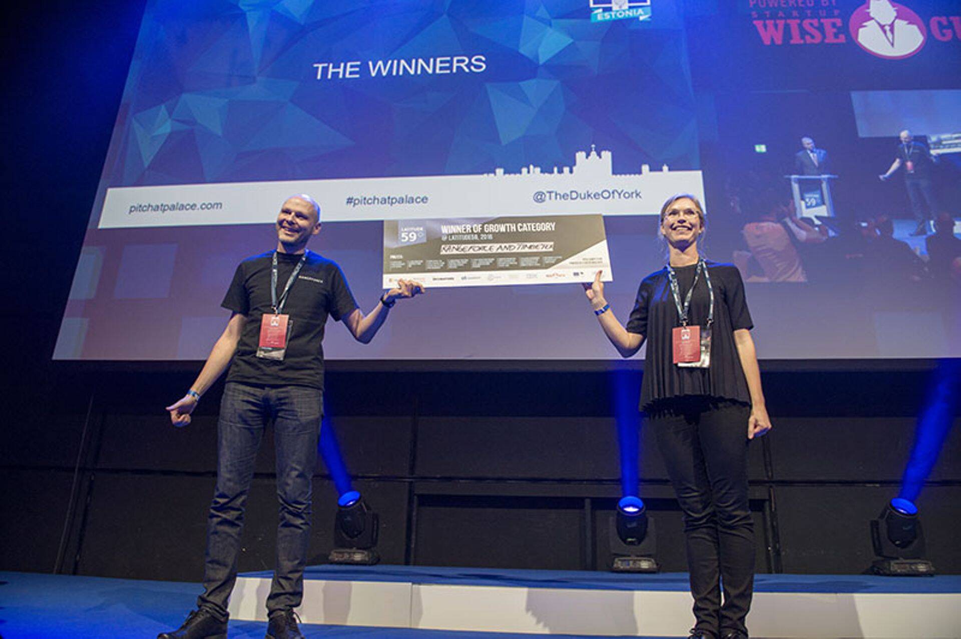 2016 aastal Latitude 59 toimunud Pitch@Palace konkursi üks võitjatiimidest - Timbeter