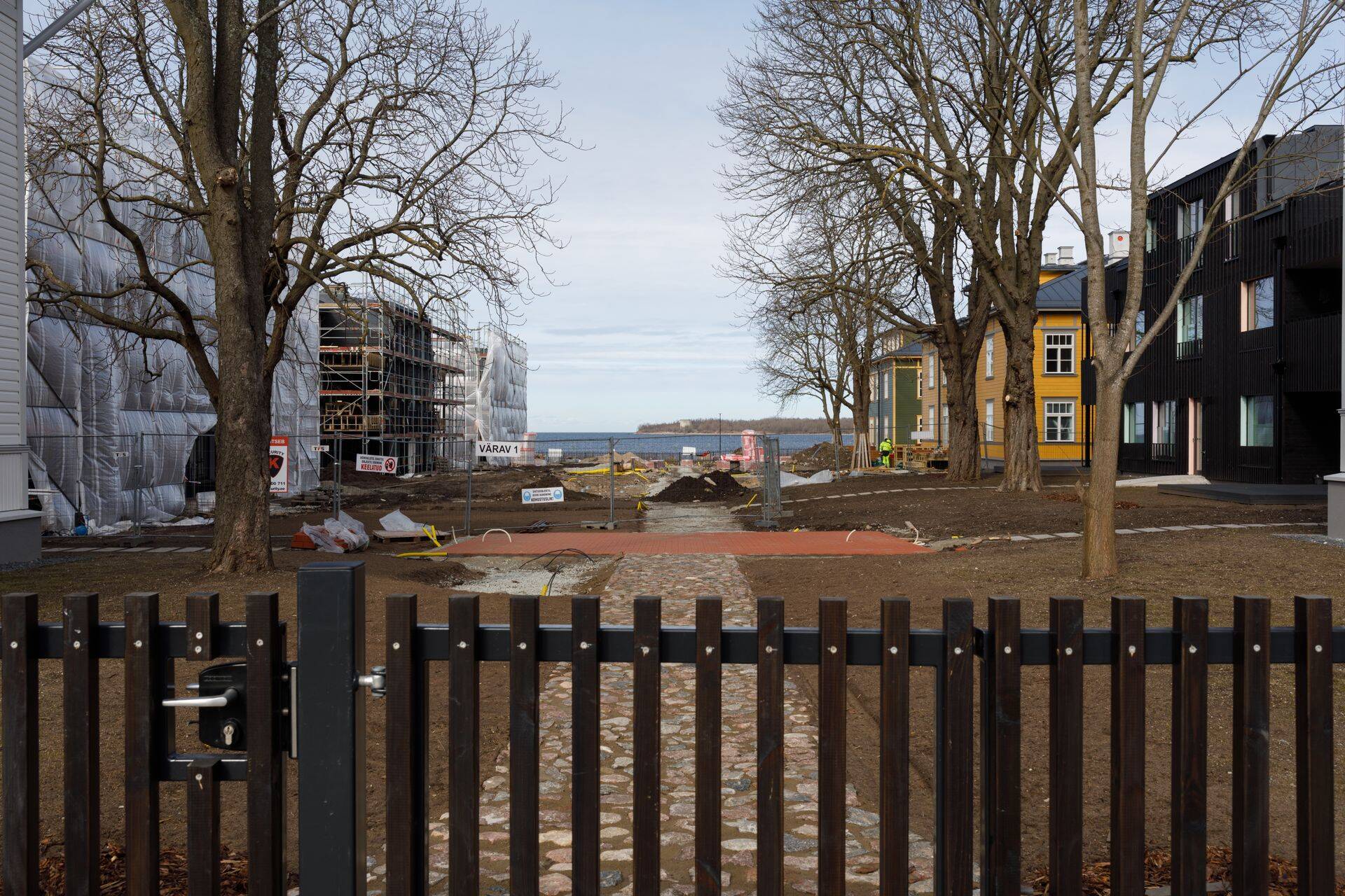 Kopli liinide elamurajooni ehitus.