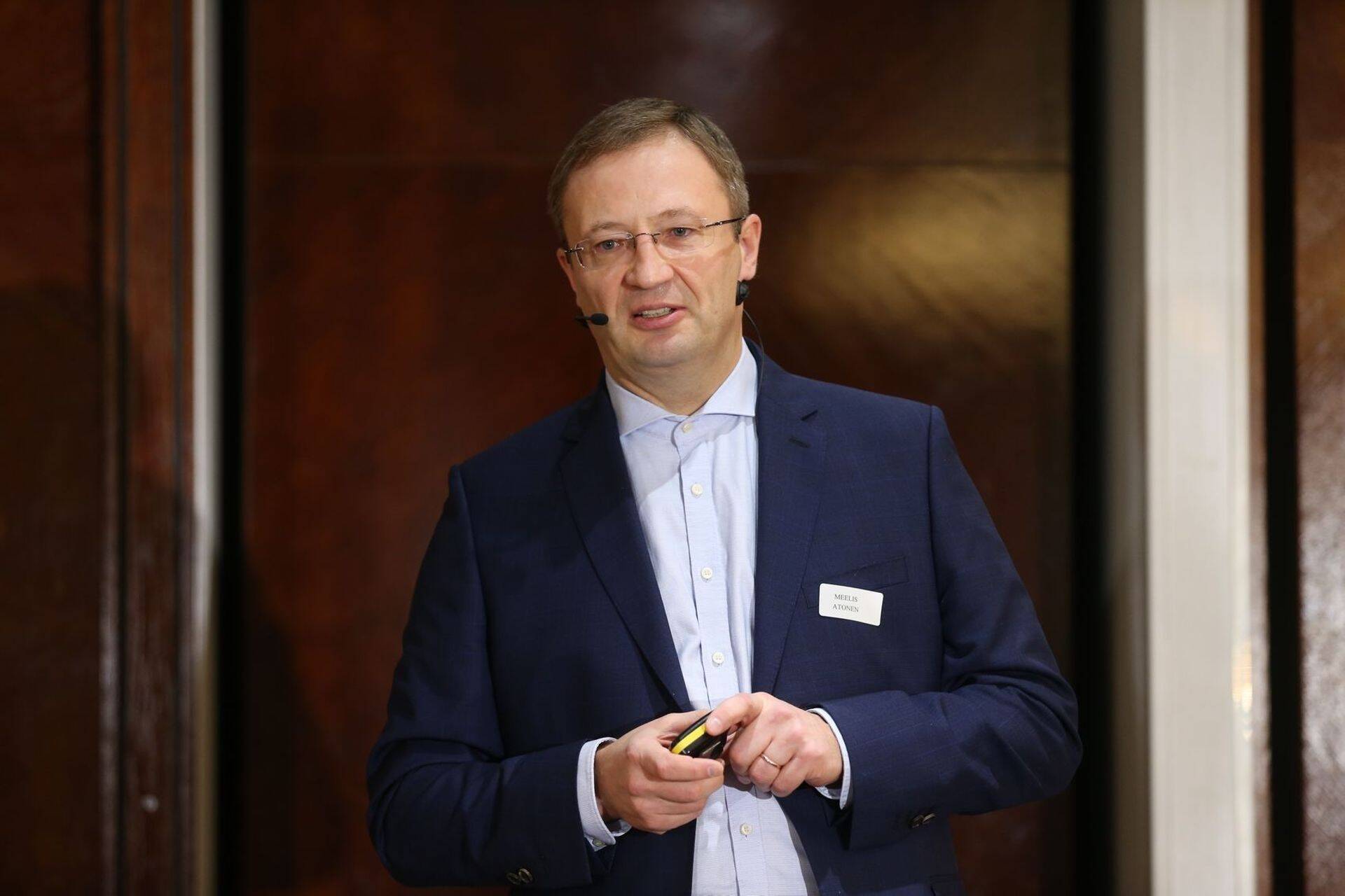 ASi Tavid nõukogu liige ja kulla suuna juht Meelis Atonen.