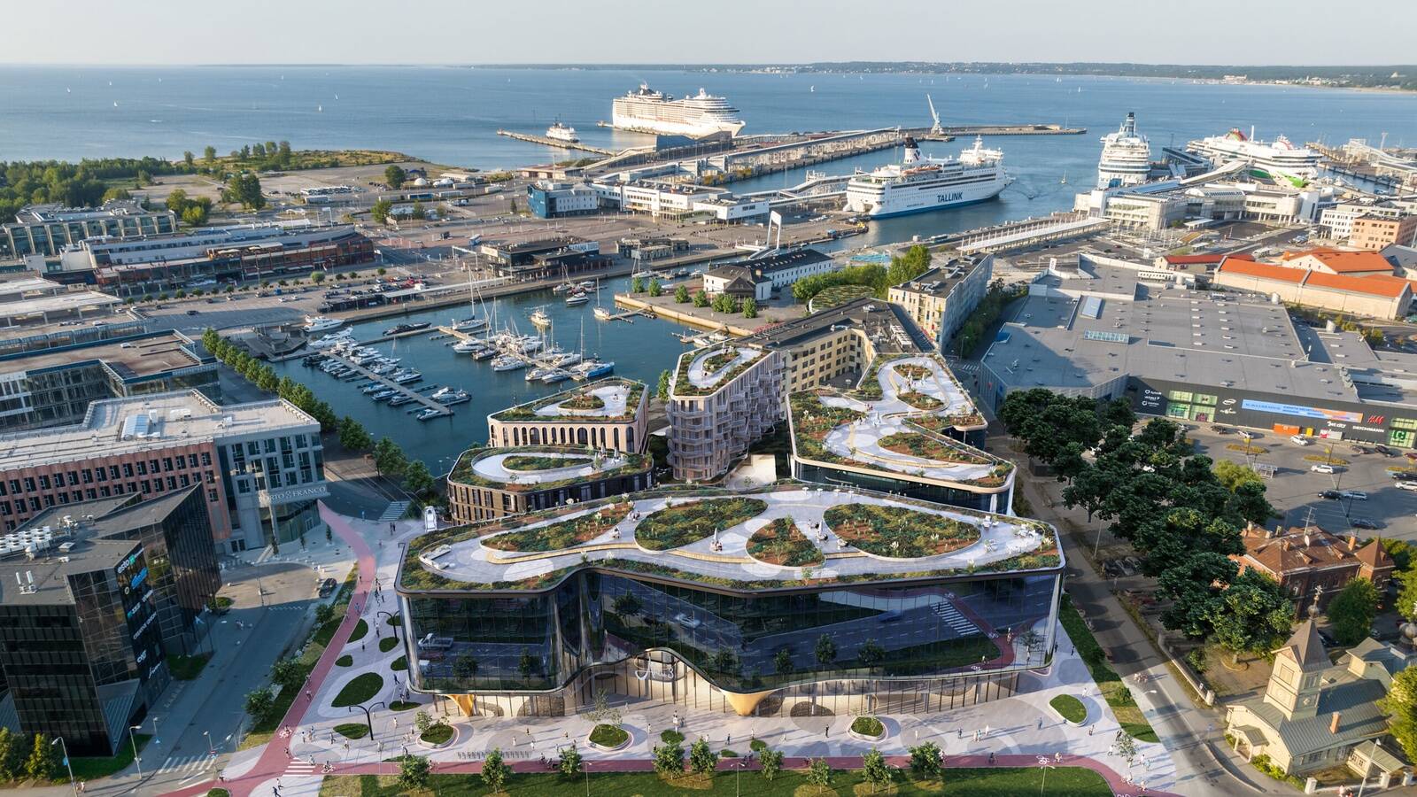 Tallinna südamesse, otse sadama kõrvale, kerkib kaasaegne äri- ja elukondlik kvartal Talsinki.