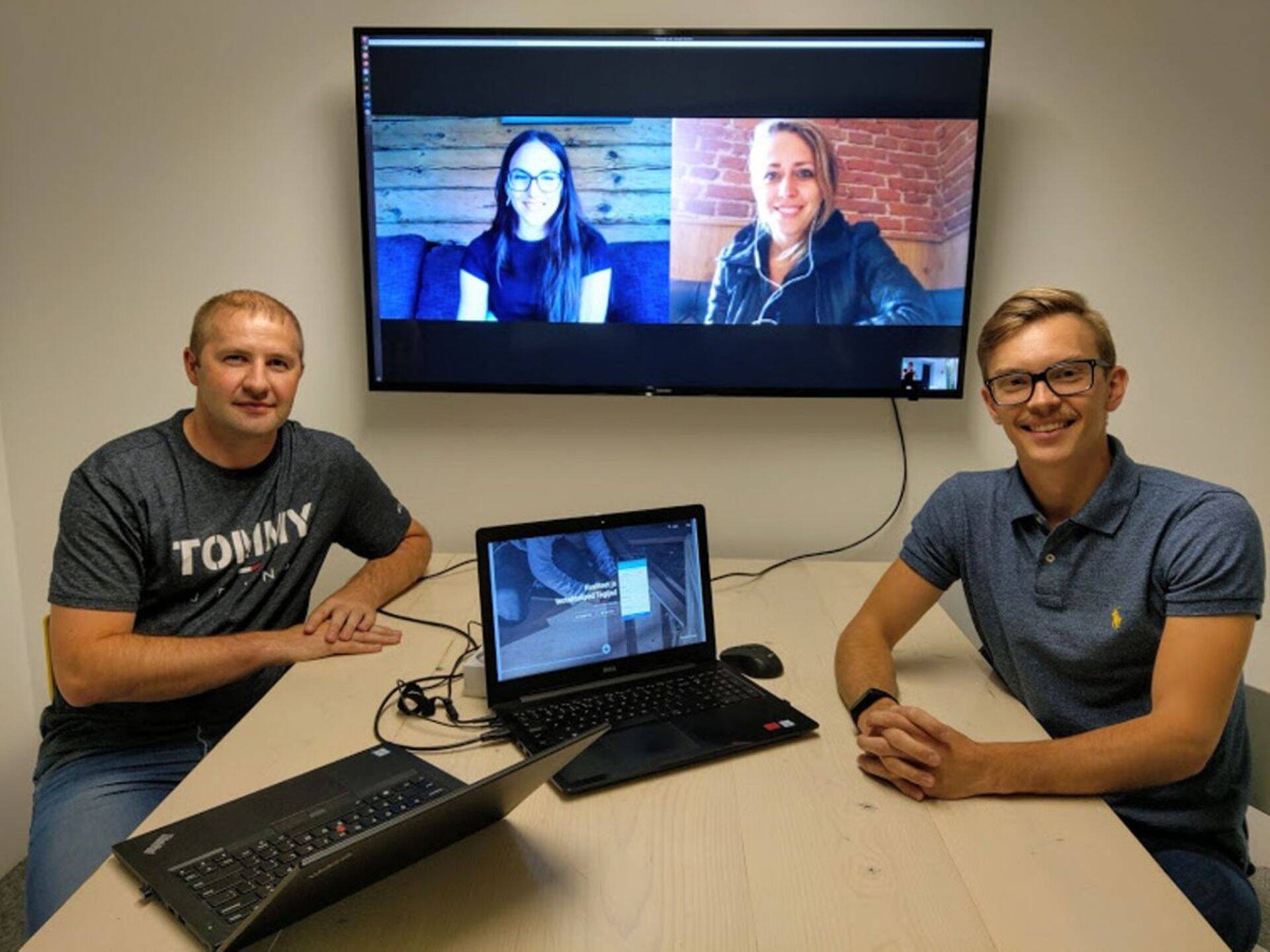 Aare Sule ja Kaspar Triebstok.