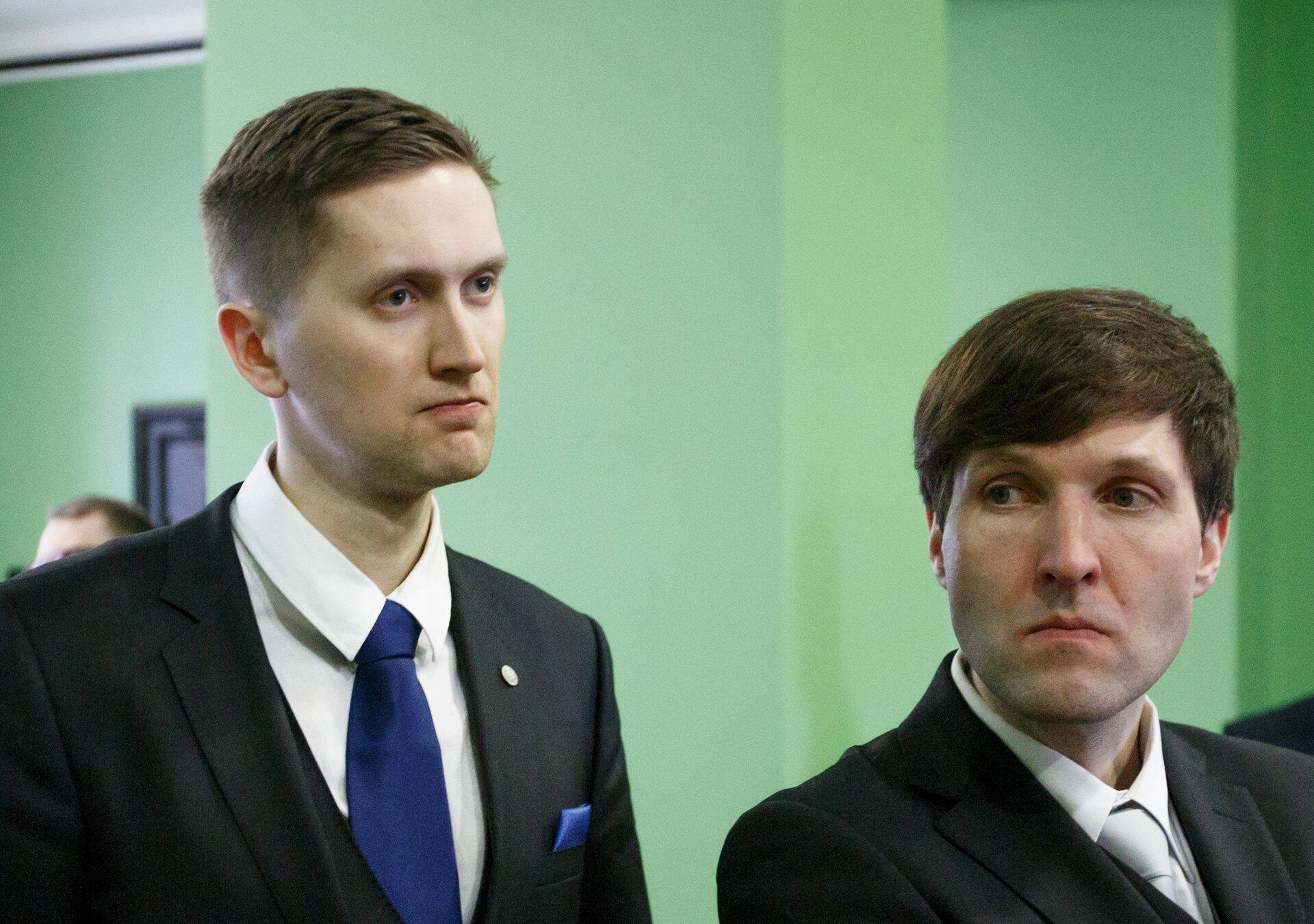 Яак Мадисон и Мартин Хельме