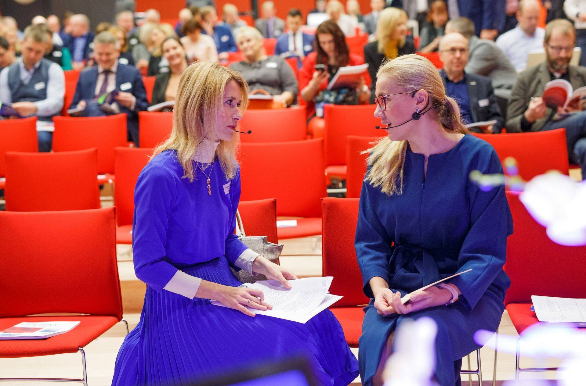 Energiakonverentsil esinesid Euroopa Parlamendi saadik Kaja Kallas ning majandus- ja taristuminister Kadri Simson.