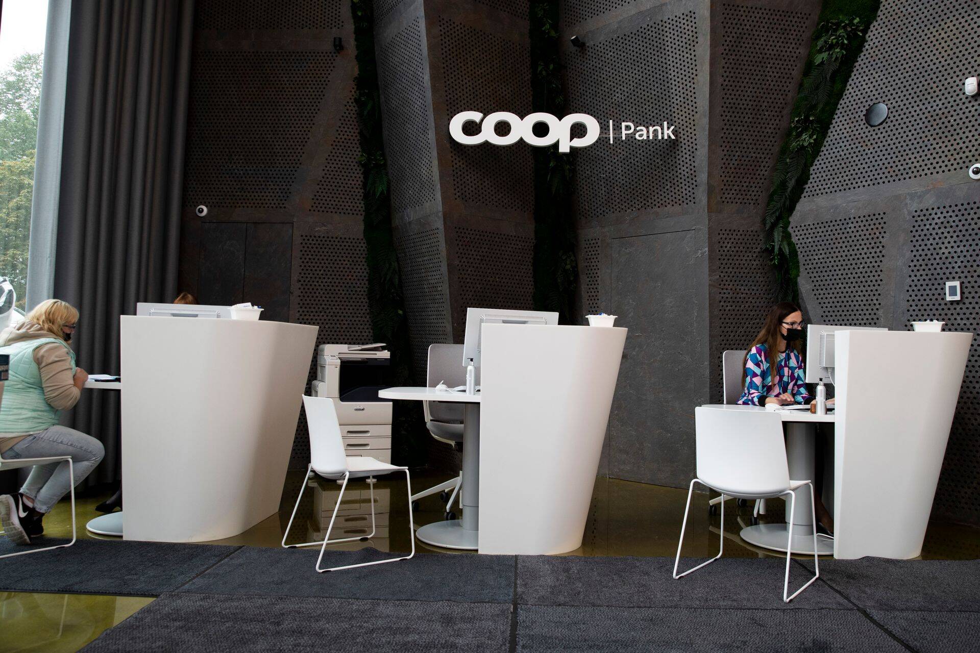 Главный офис банка Coop в Таллинне на улице Маакри.