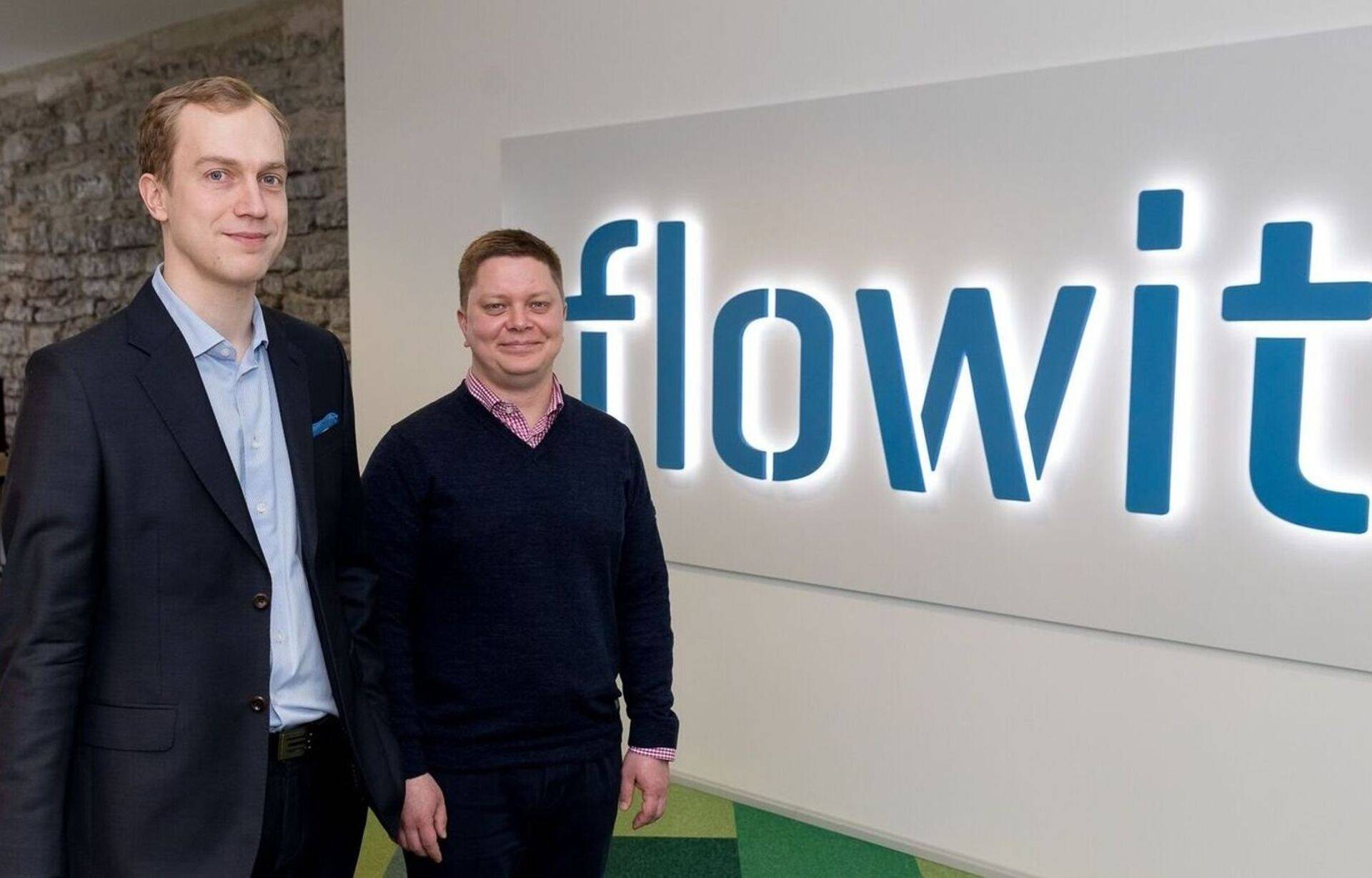 Flowit Estonia tegevjuht Andres Aavik ja äriarendusjuht Juhan-Madis Pukk.