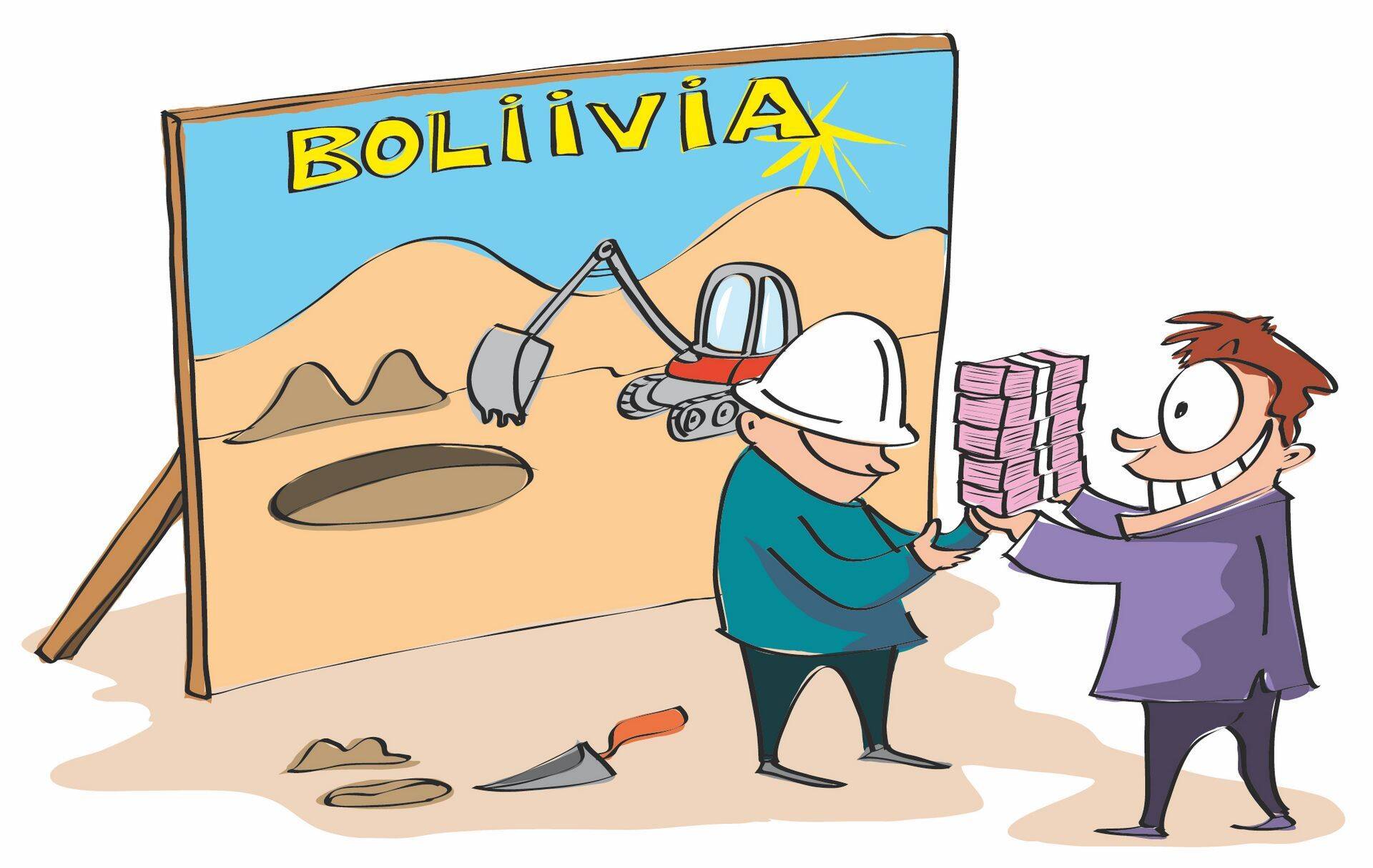 Muldmetallide kaevandamine Boliivias neelas 102 600 eurot.