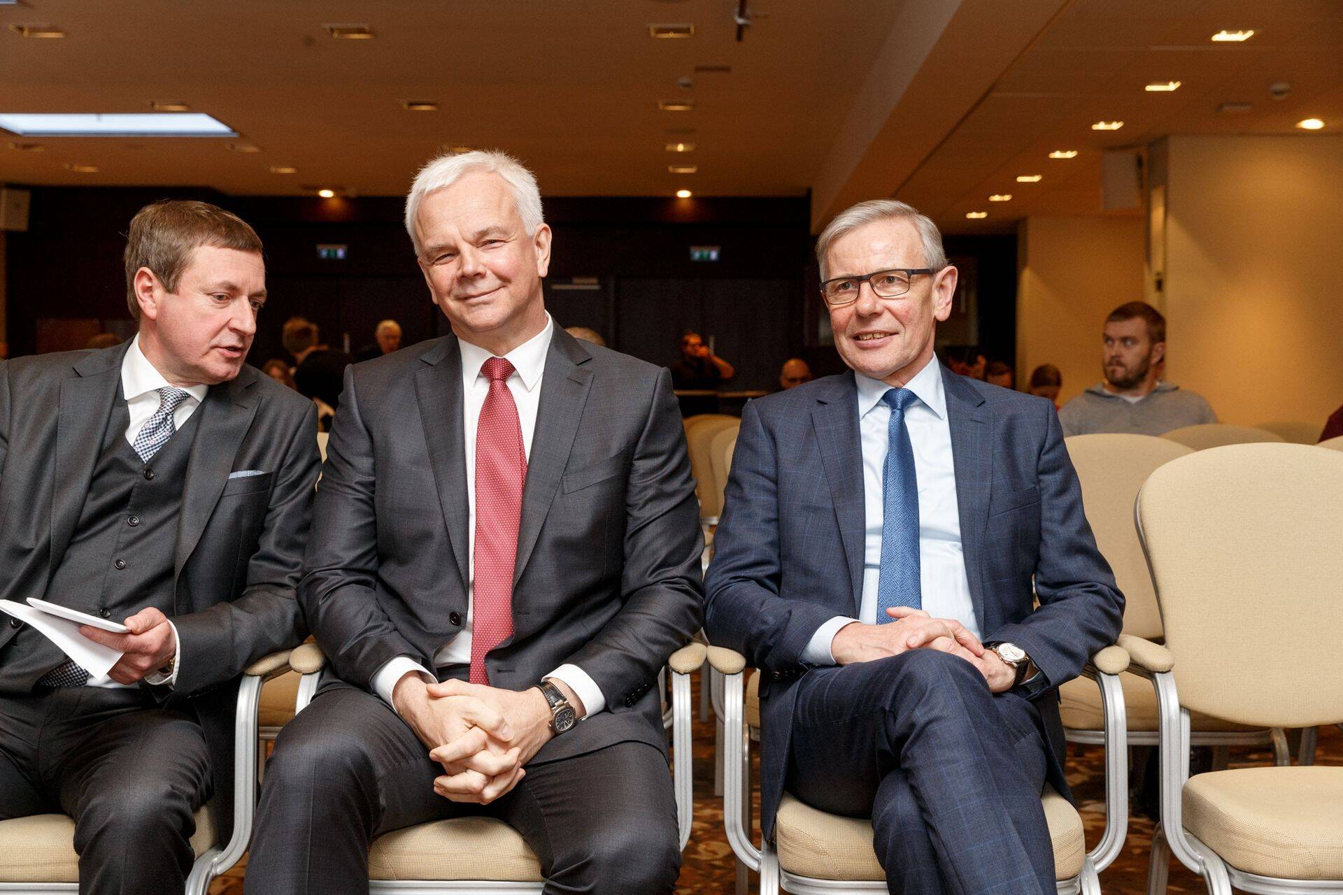 Jüri Käo (keskel), Enn Kunila (paremal)