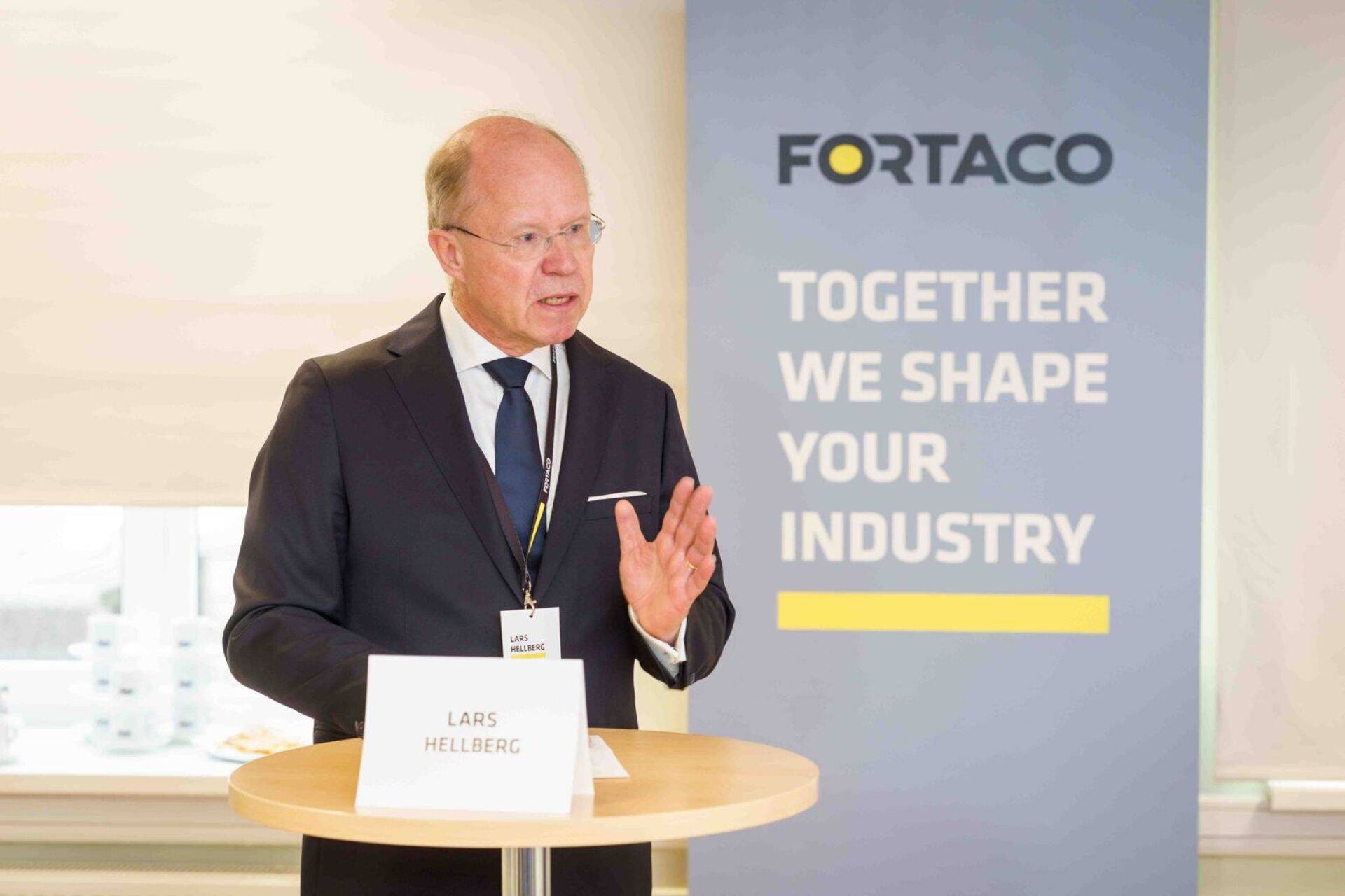 Fortaco president Lars Hellberg