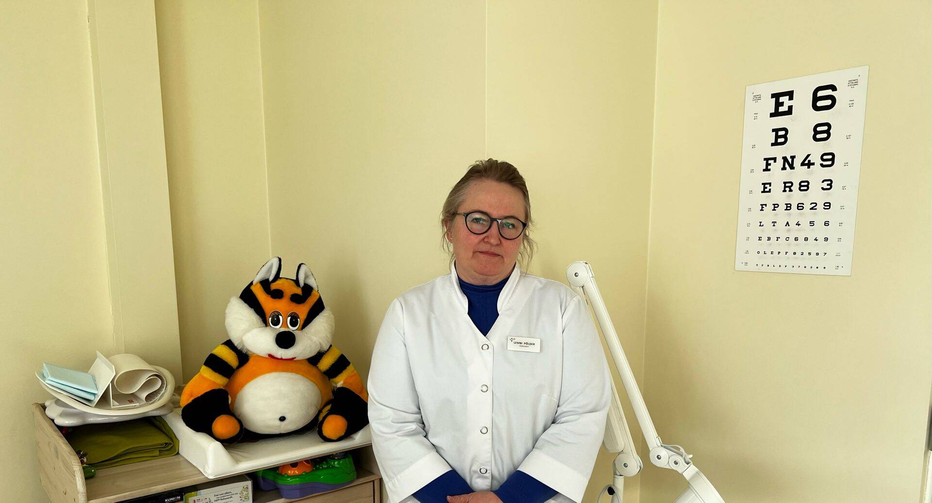 Fotol: Tallinna Kivimäe Perearstikekuse perearst ja juht Lembi Põlder.