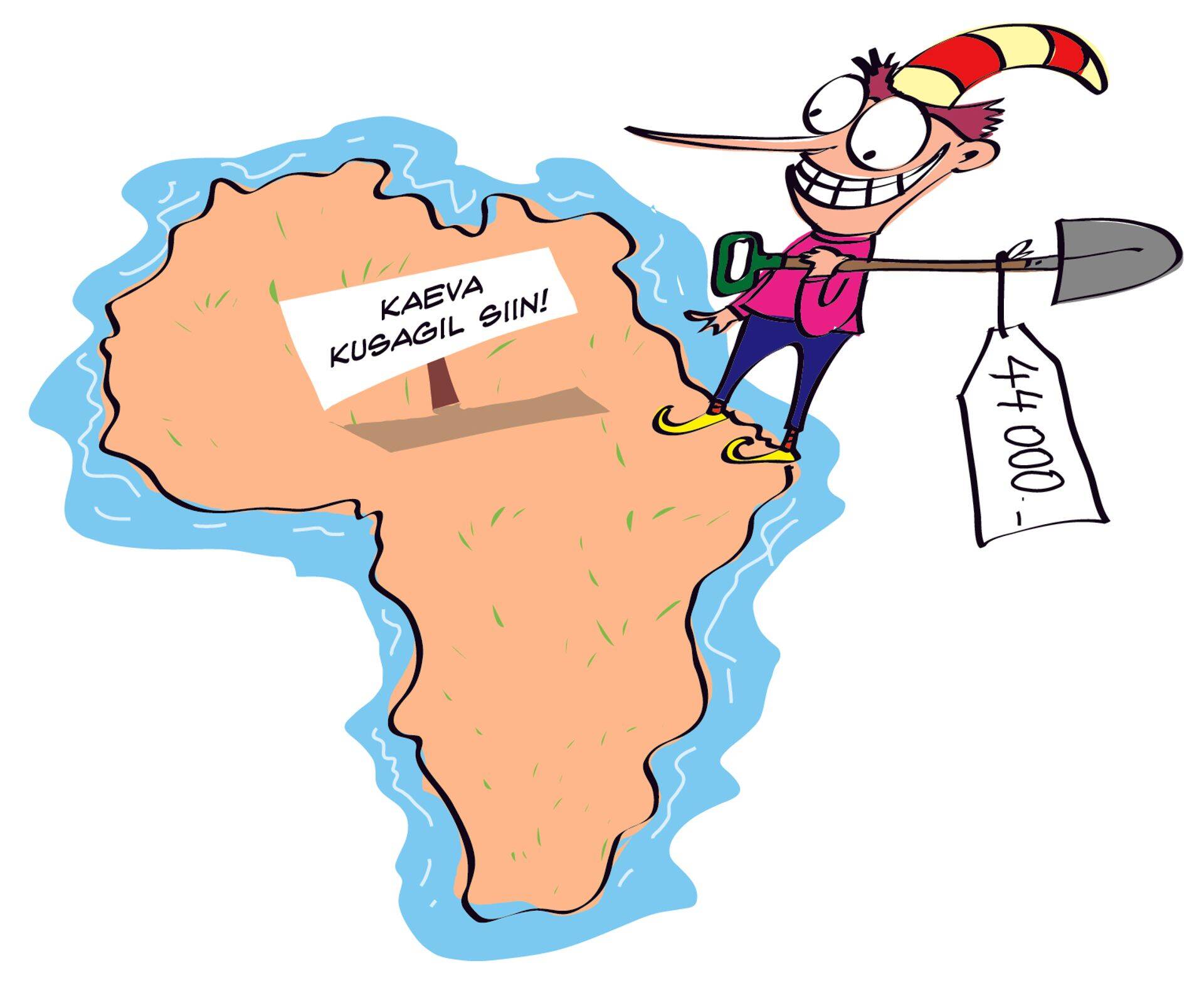 Aafrika kaevandusärisse kadus 44 000 eurot.