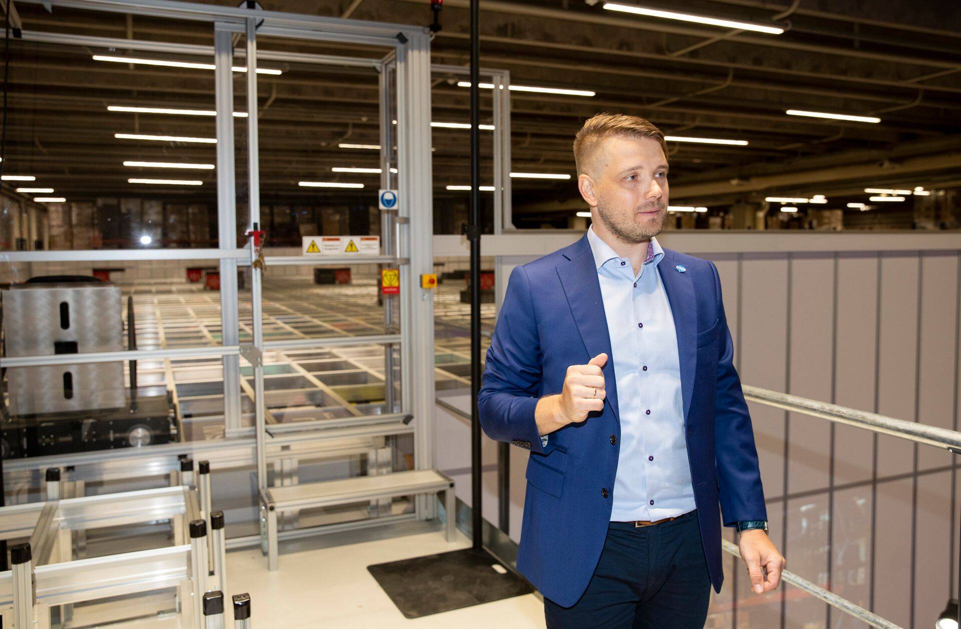 Rivo Reinsonil sõntul on investeering robotlattu end igati õigustanud.