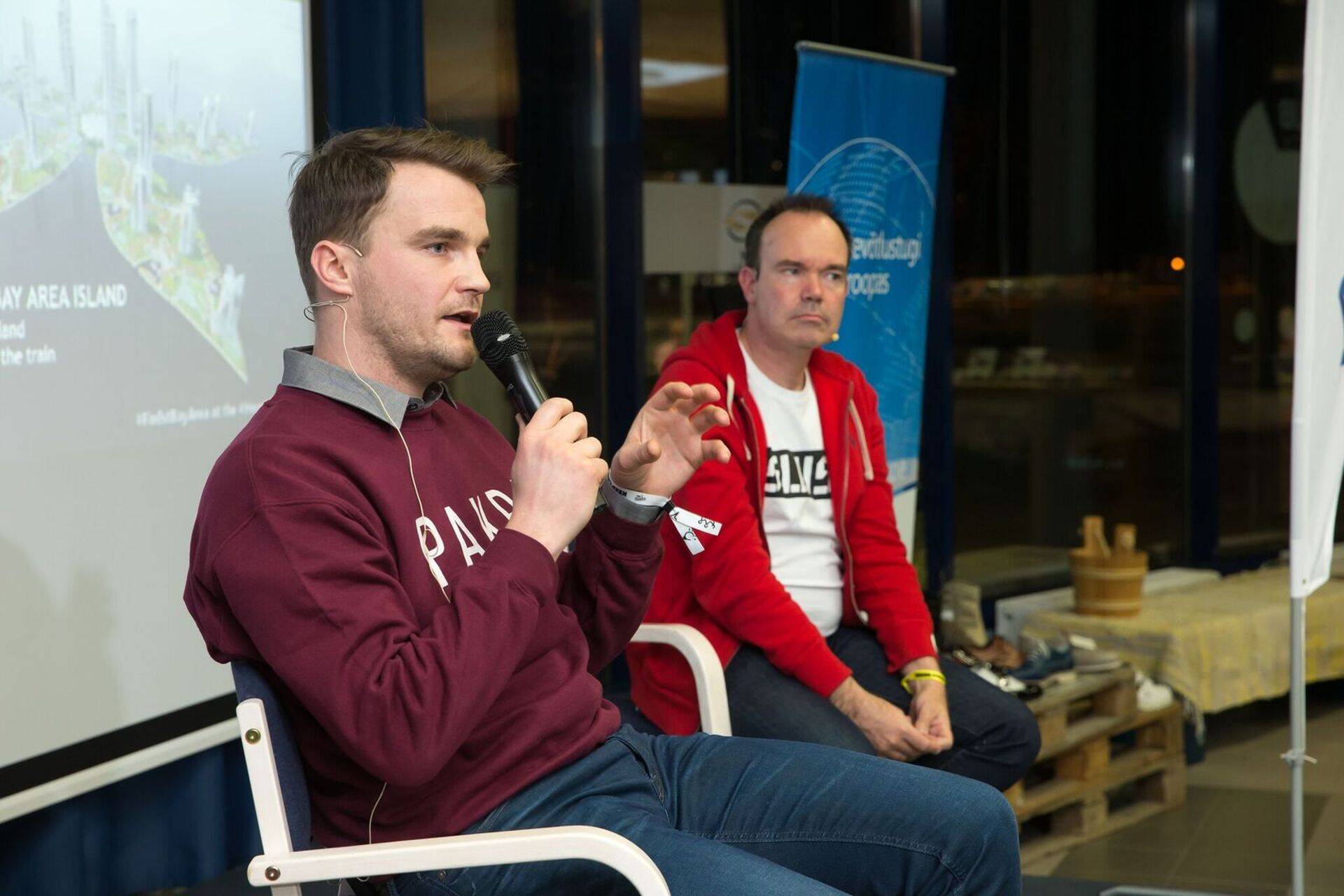 Enn Laansoo Jr. ja Peter Vesterbacka.